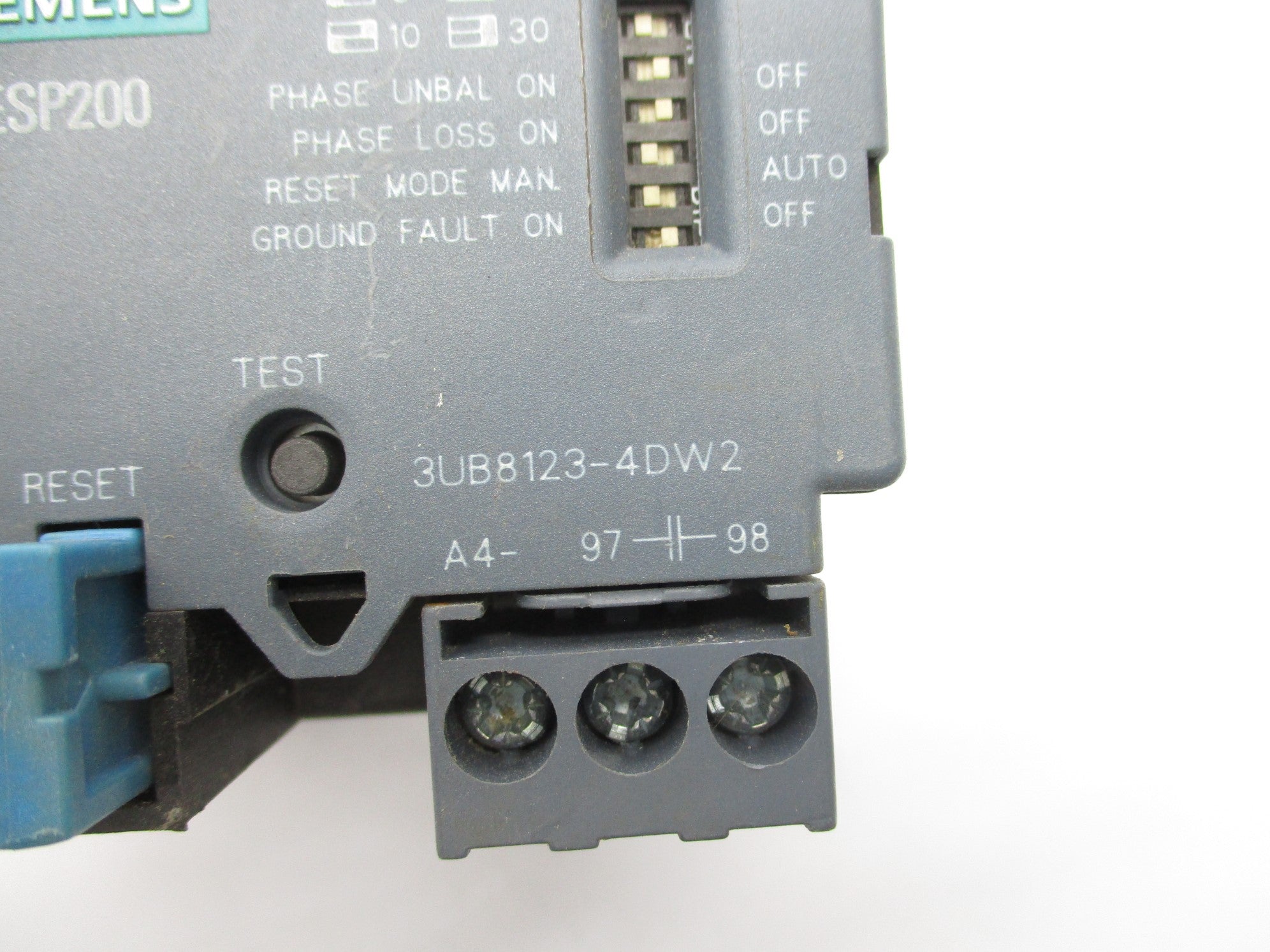 SIEMENS 48ATD3S00 3UB8123-4DW2 5.5-22A NSNP