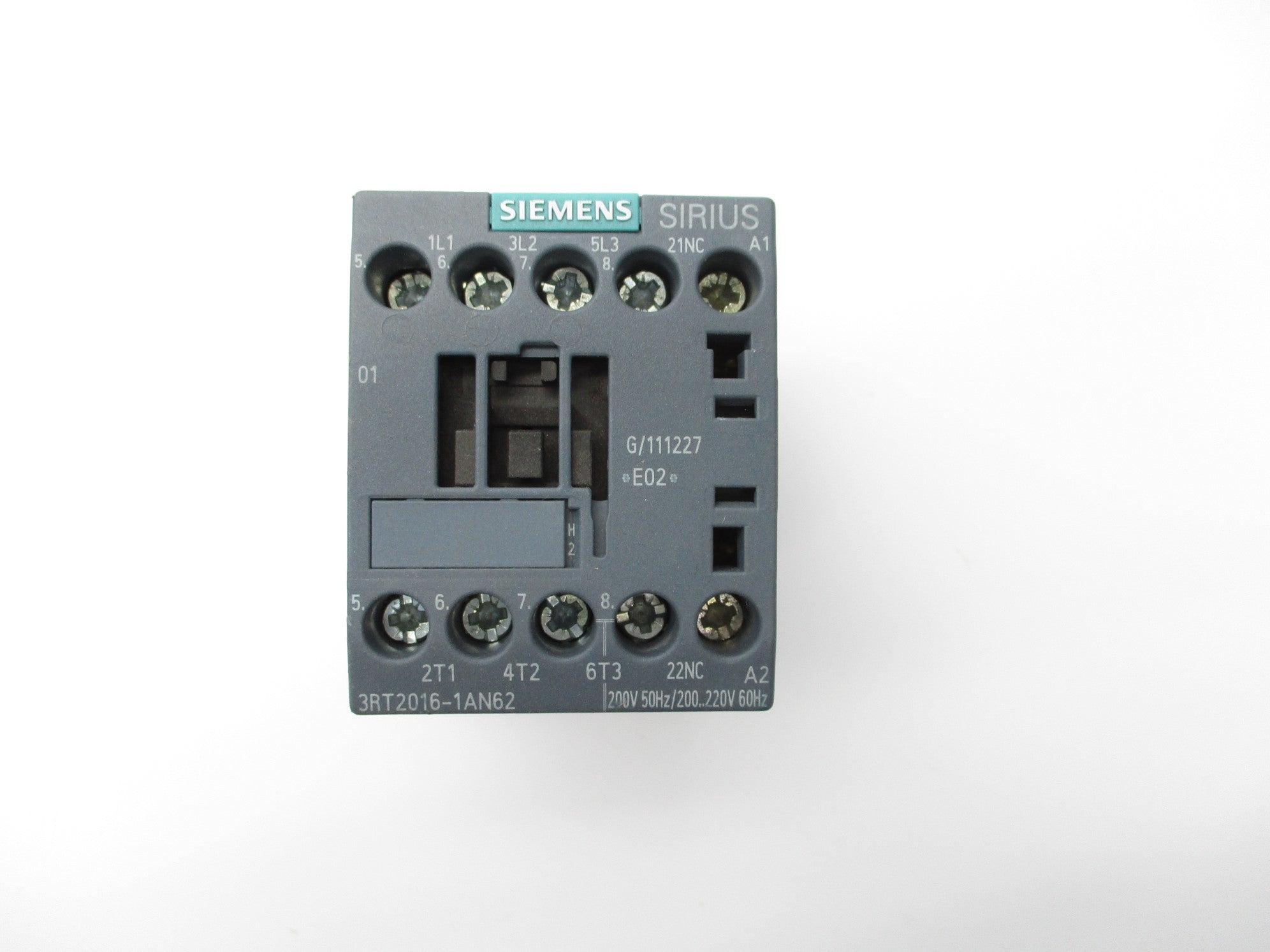 SIEMENS 3RT2016-1AN62 200/220V NSNP