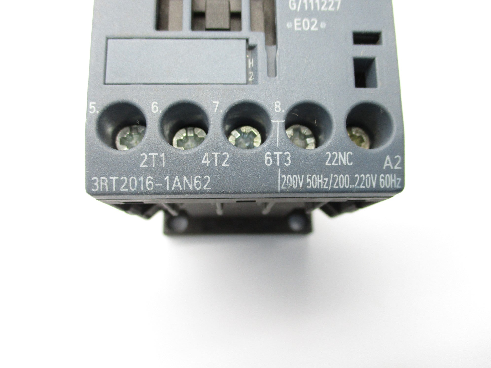SIEMENS 3RT2016-1AN62 200/220V NSNP
