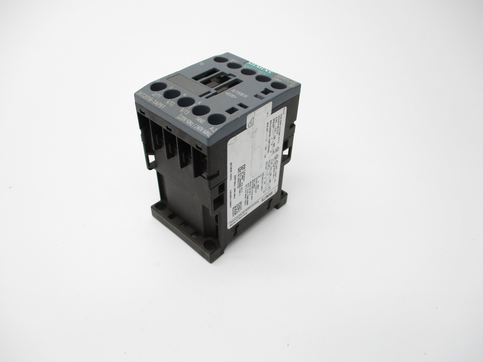 SIEMENS 3RT2018-1AP61 220/240V NSNP