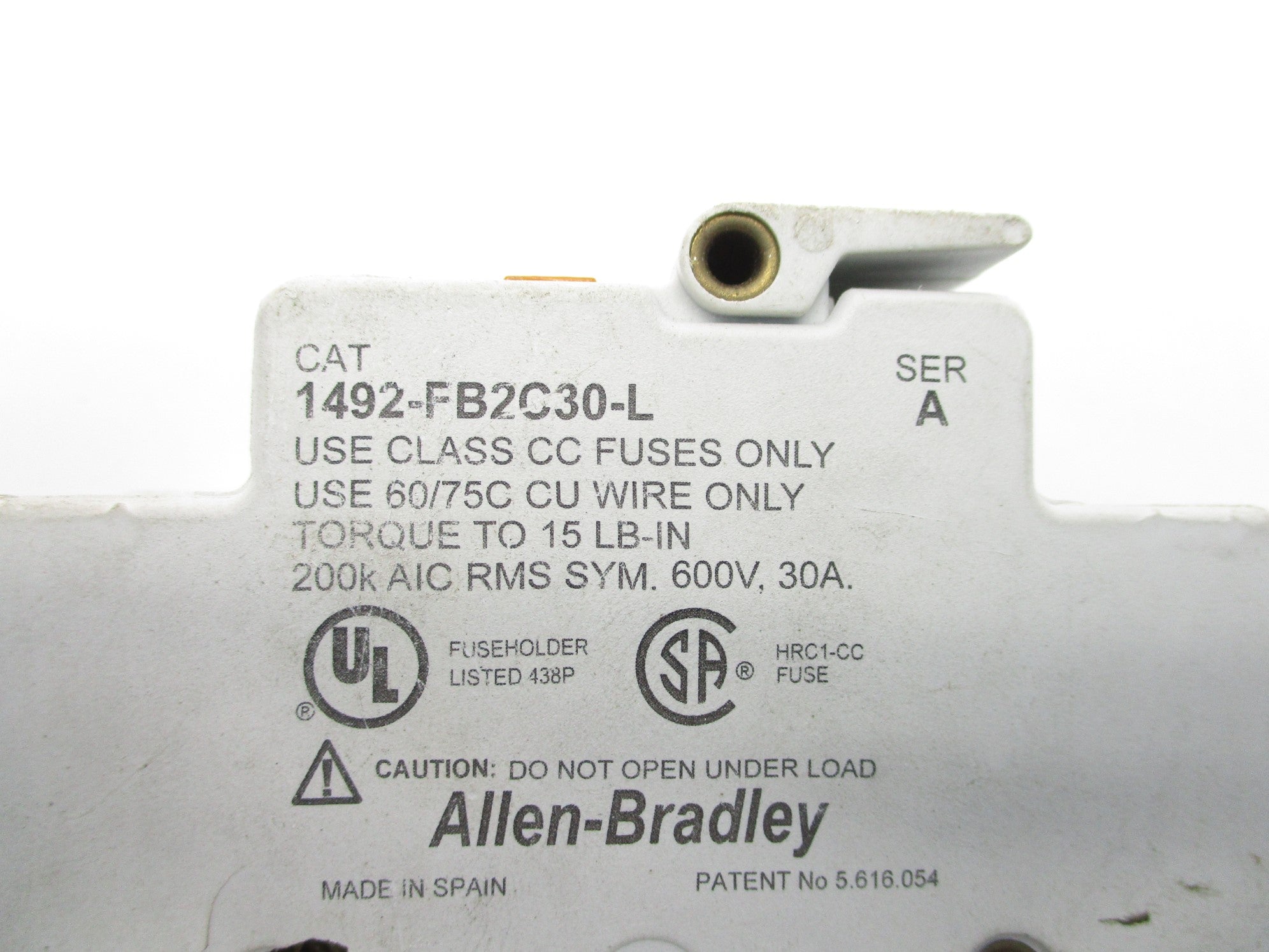 ALLEN BRADLEY 1492-FB2C30-L SER. A UNMP