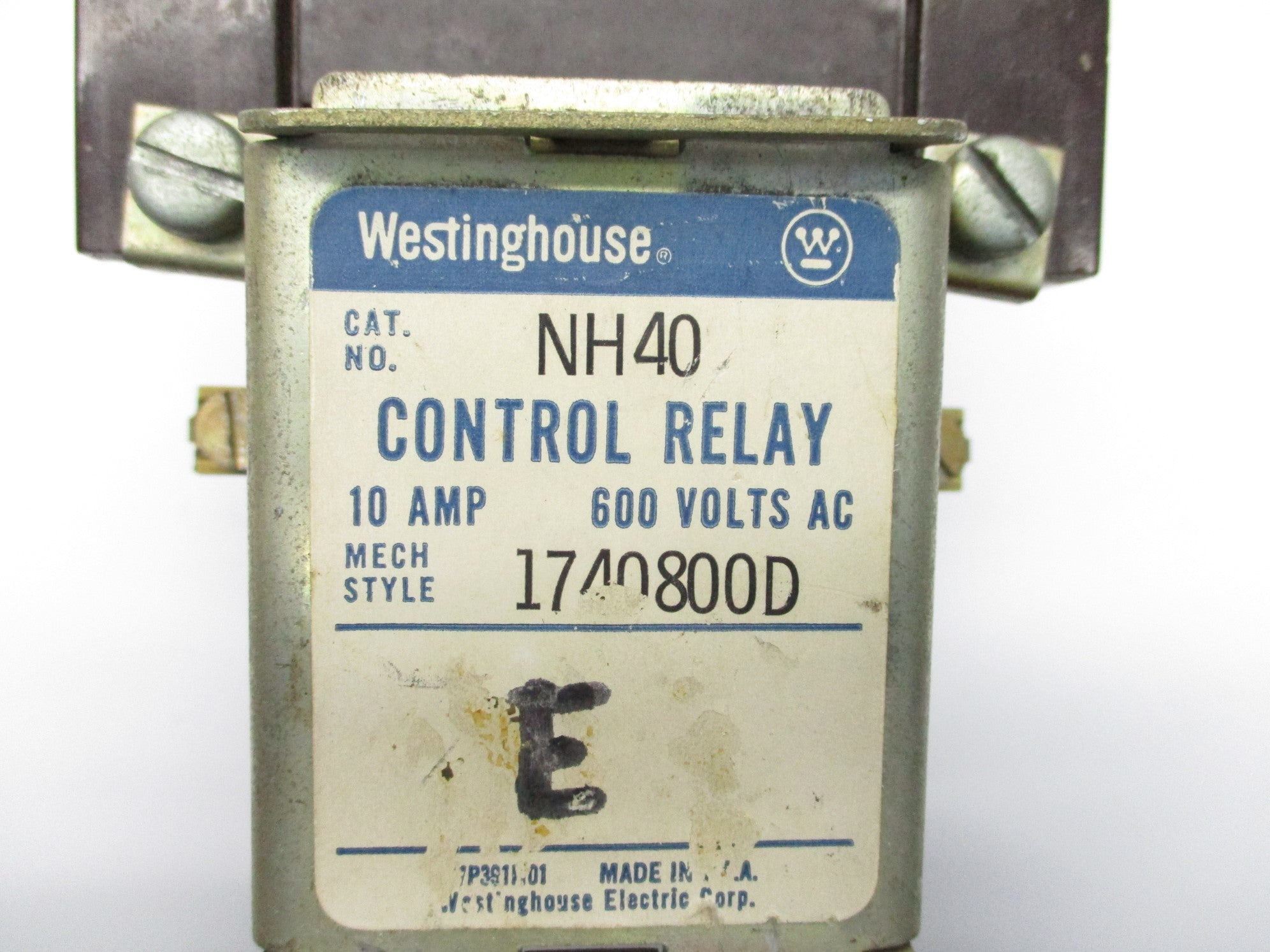 WESTINGHOUSE NH40 10A 600V UNMP