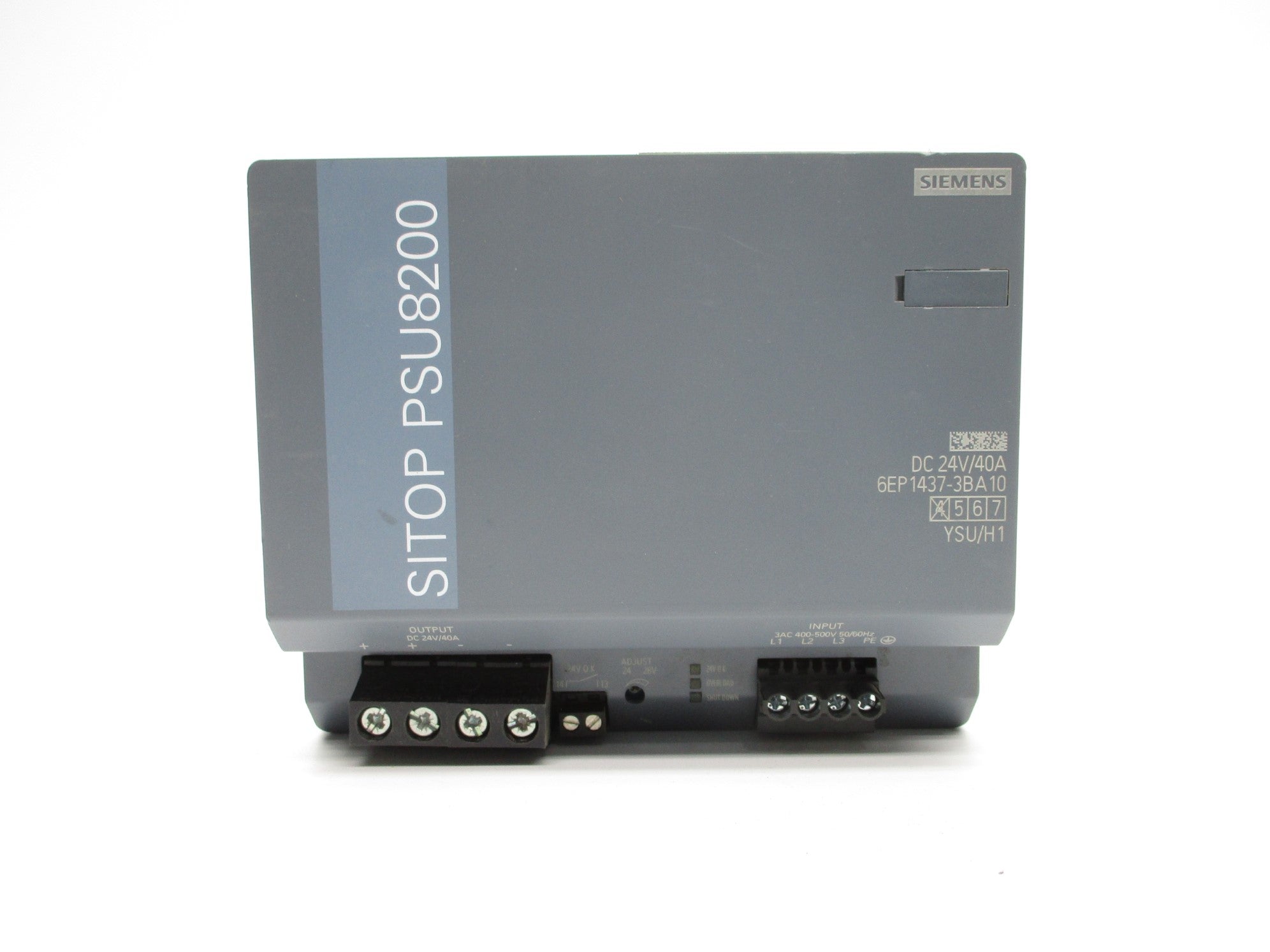 SIEMENS 6EP1437-3BA10 PSU8200 400-500V 2,1-2,6A NSNP