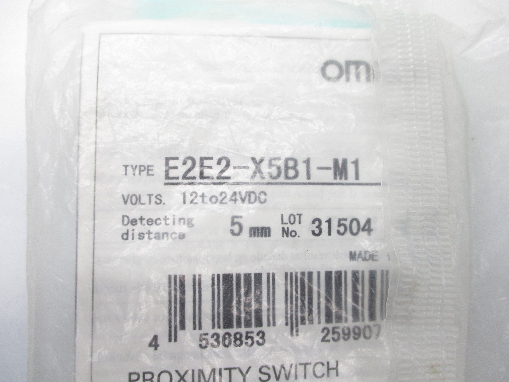 OMRON E2E2-X5B1-M1 12-24VDC NSMP
