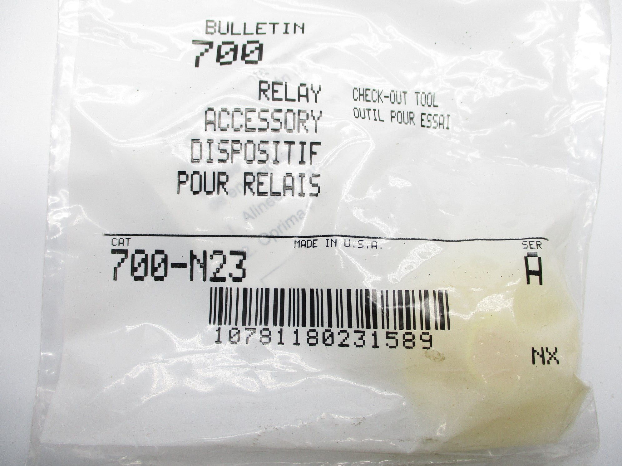 ALLEN BRADLEY 700-N23 SER. A NSMP