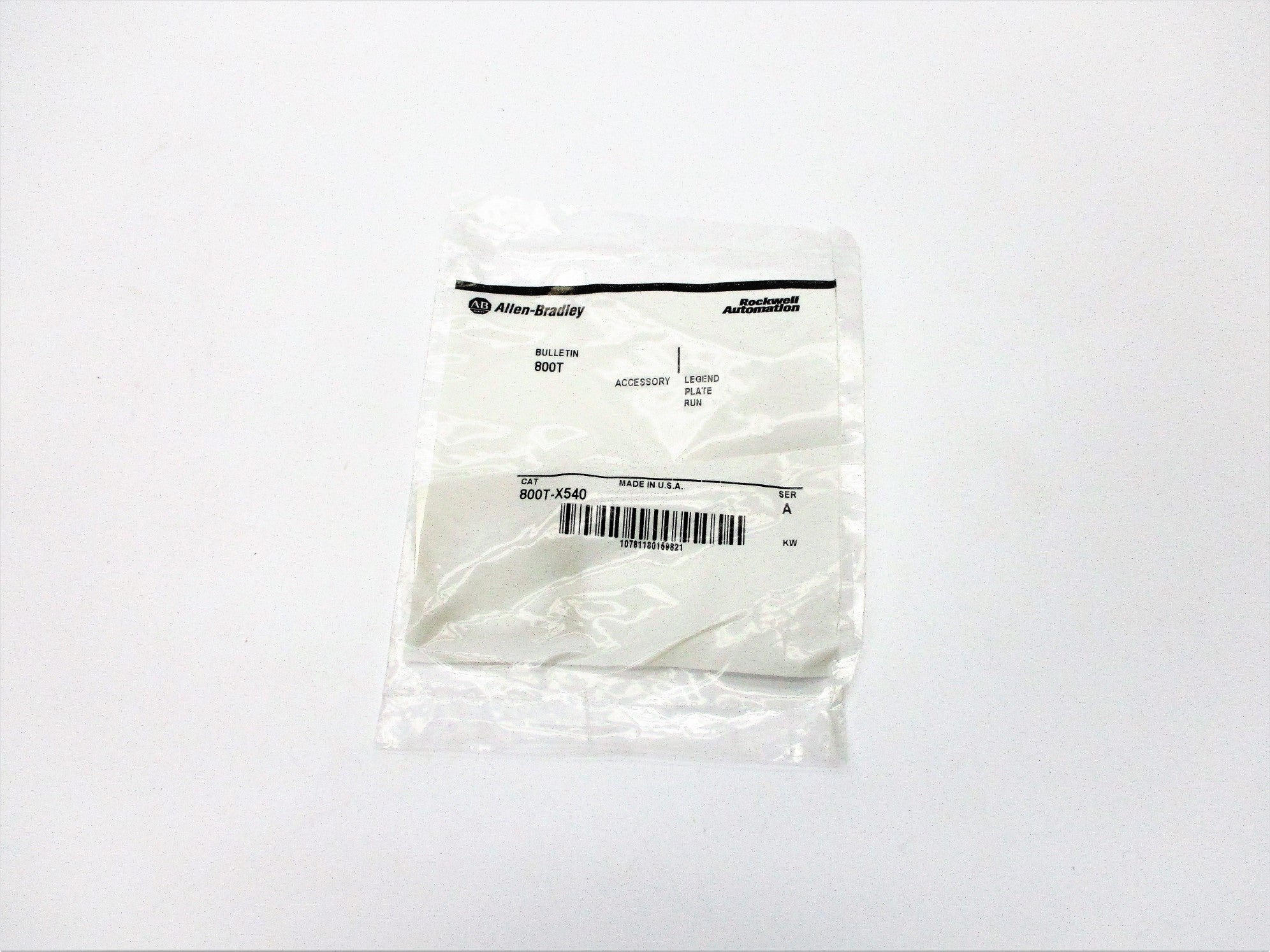 INDUSTRIAL SPARE PART 800T-X540 SER. A NSMP