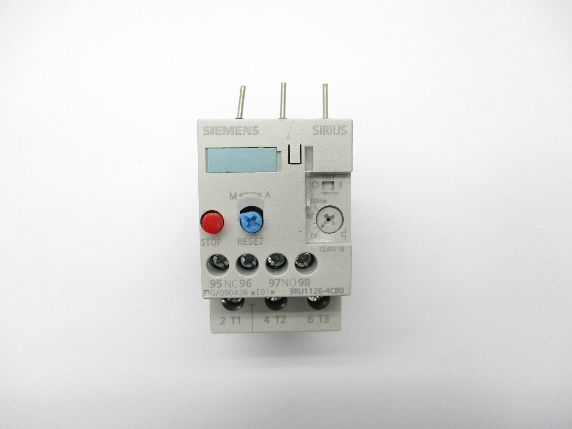 SIEMENS 3RU1126-4CB0 17.0-22.0A NSNP