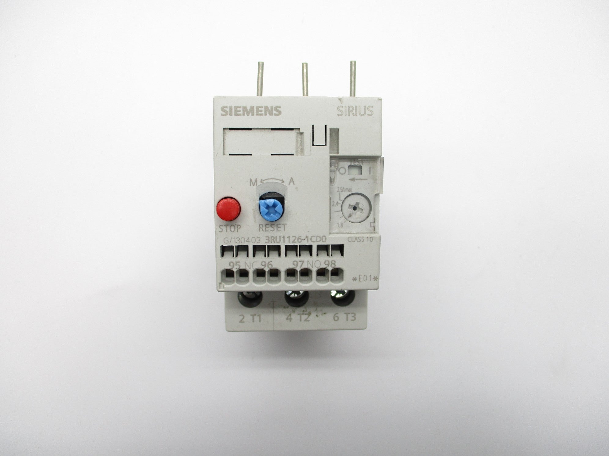 SIEMENS 3RU1126-1CD0 1.8-2.5A NSNP