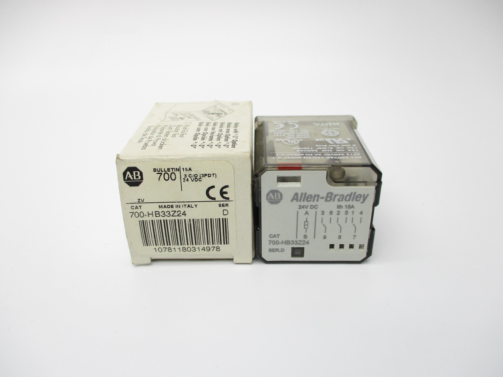 INDUSTRIAL SPARE PART 700-HB33Z24 SER. D 24VDC 15A (WH) NSMP