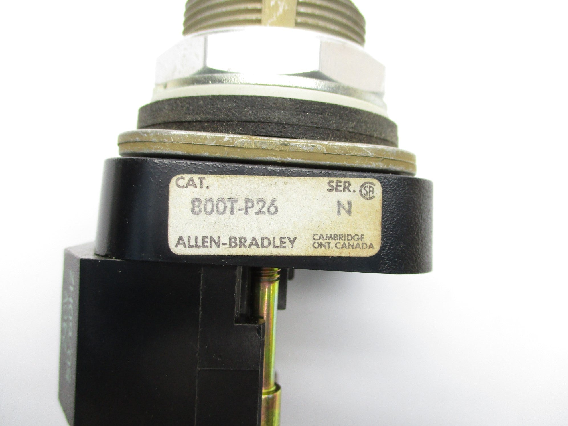 ALLEN BRADLEY 800T-P26 SER. N NSNP