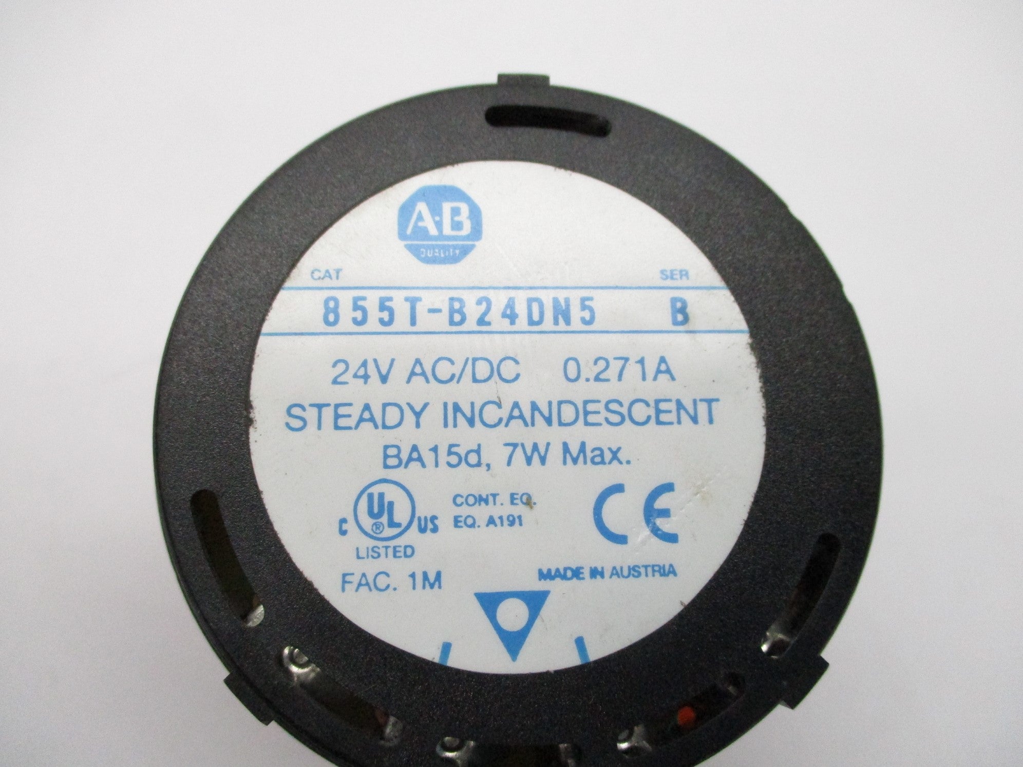 ALLEN BRADLEY 855T-B24DN5 SER. B NSNP