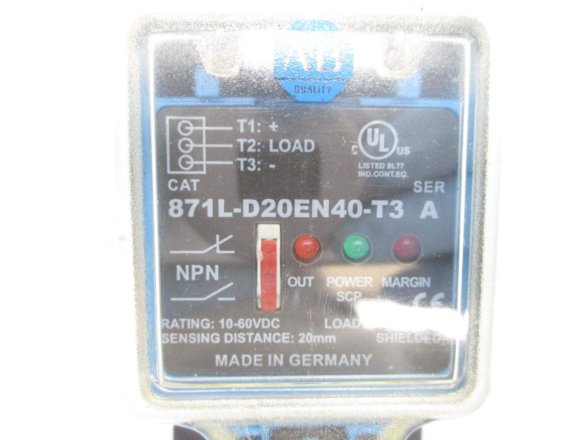 ALLEN BRADLEY 871L-D20EN40-T3 SER. A NSNP