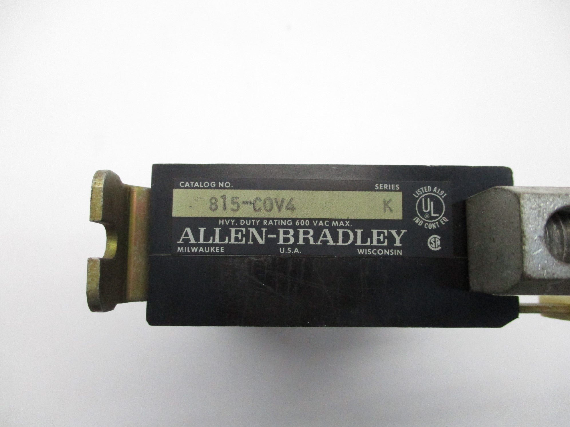 INDUSTRIAL SPARE PART 815-COV4 SER. K 600VAC NSNP