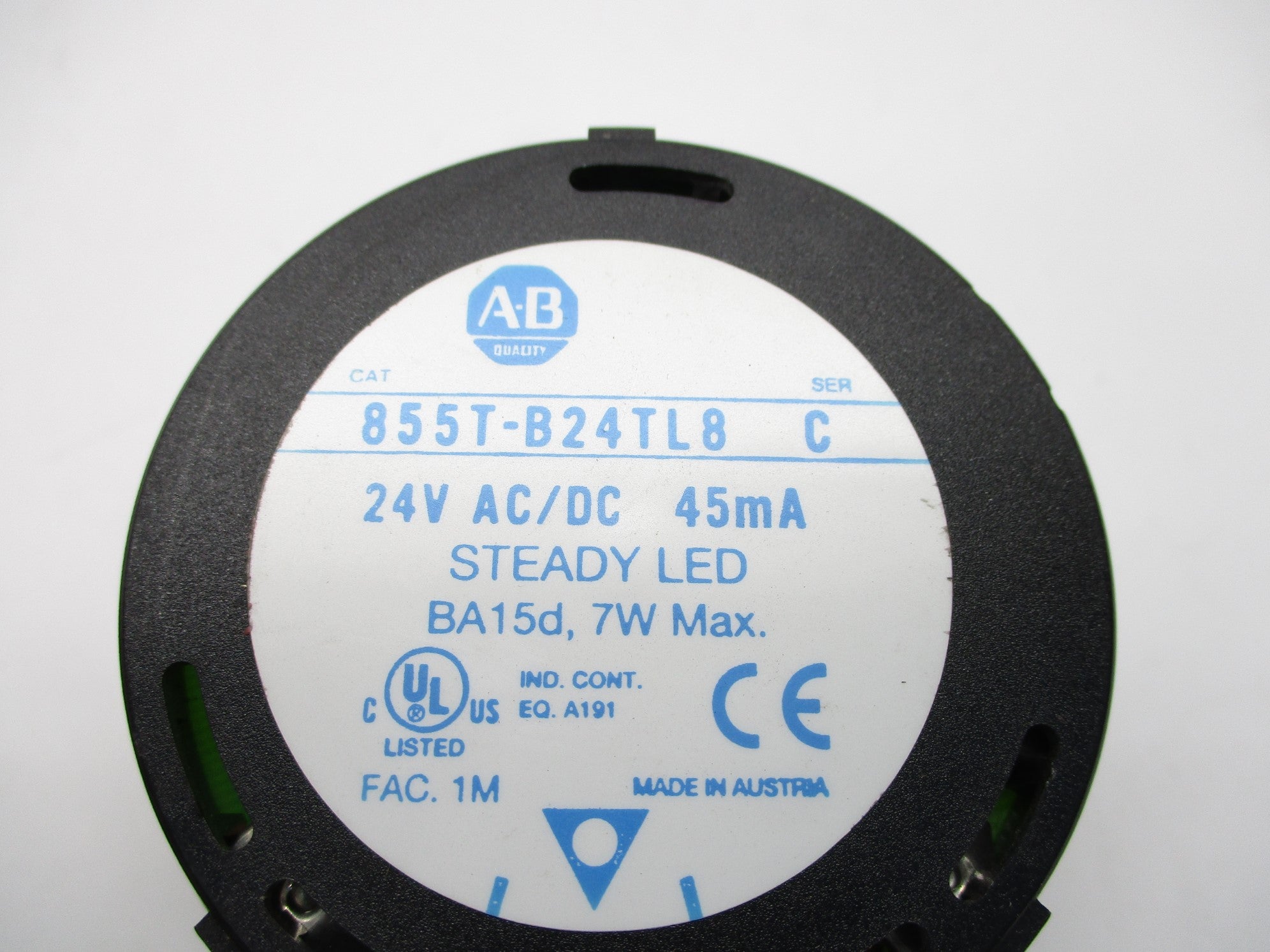 INDUSTRIAL SPARE PART 855T-B24TL8 SER. C 24VAC/DC NSNP