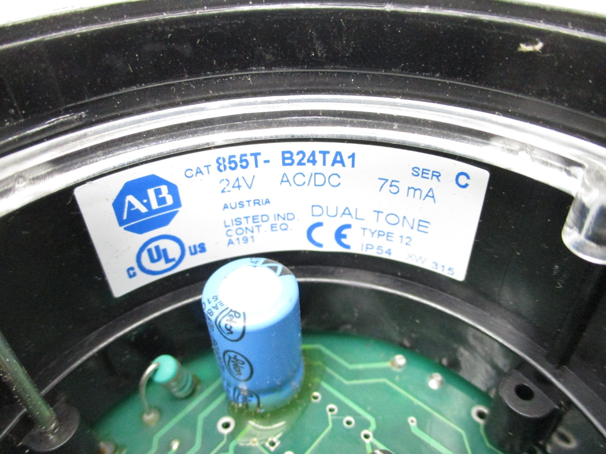ALLEN BRADLEY 855T-B24TA1 SER. C NSNP