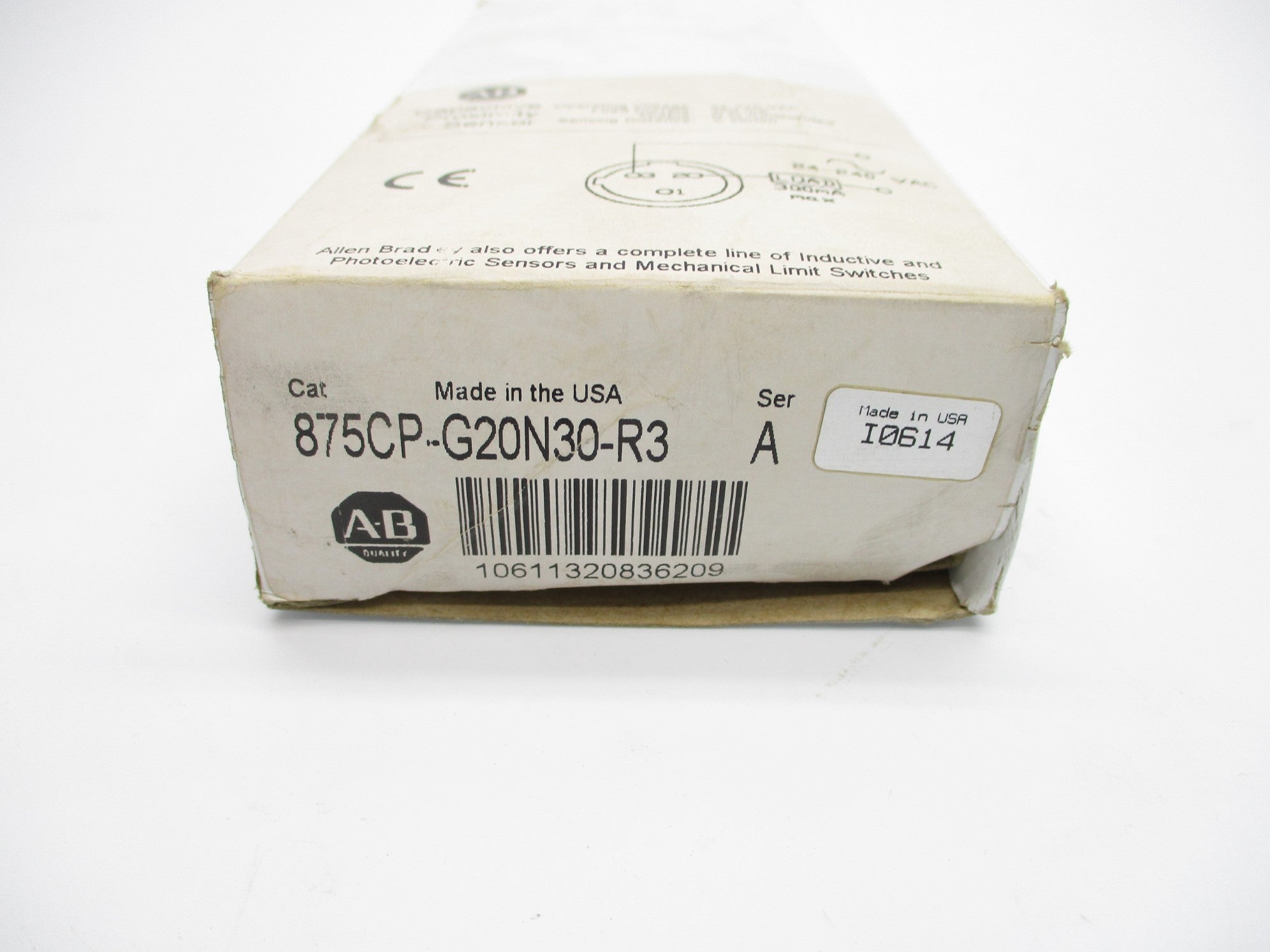 ALLEN BRADLEY 875CP-G20N30-R3 SER. A (WH) NSMP