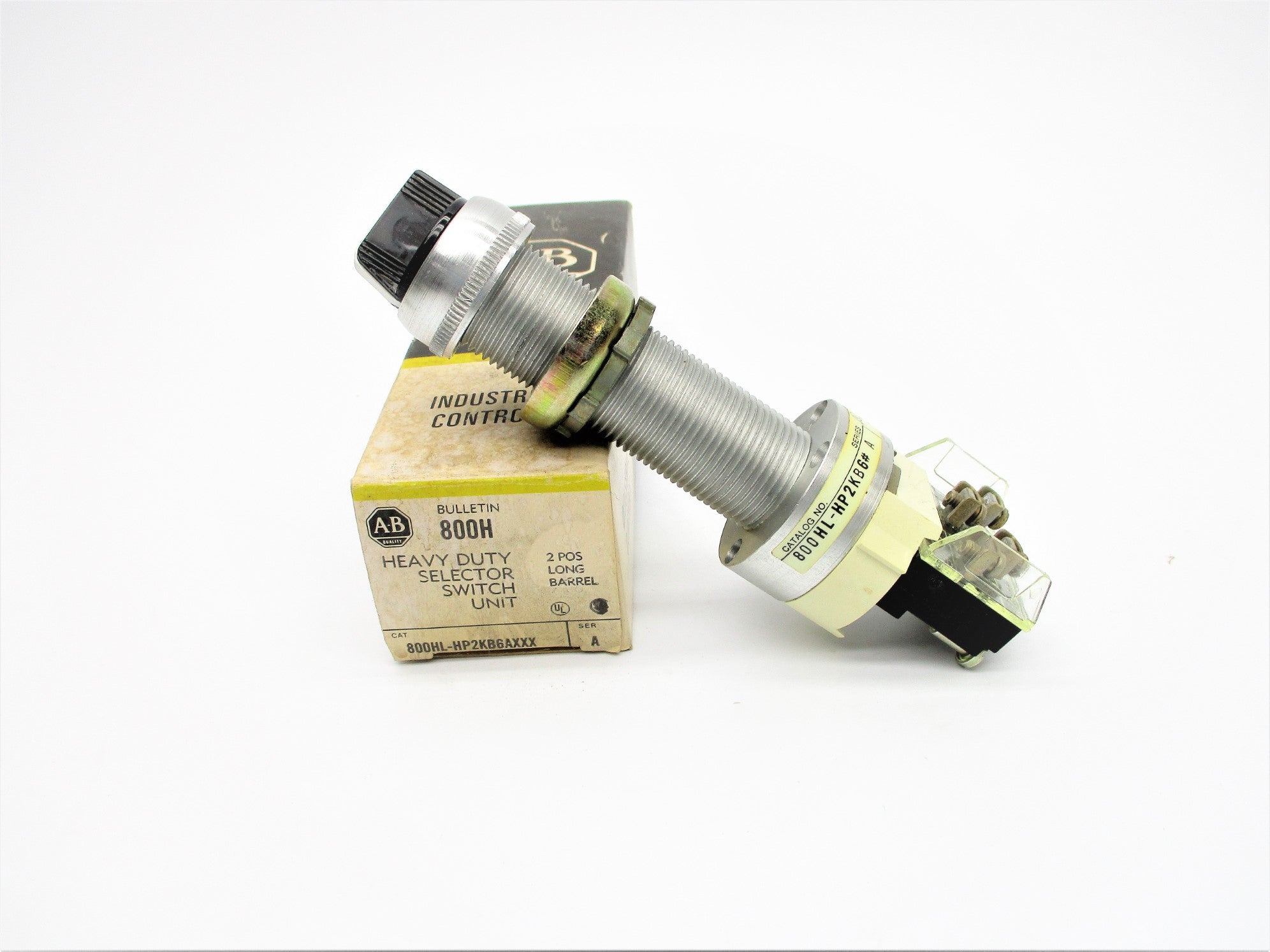 ALLEN BRADLEY 800HL-HP2KB6AXXX SER. A (BK/YL) NSMP