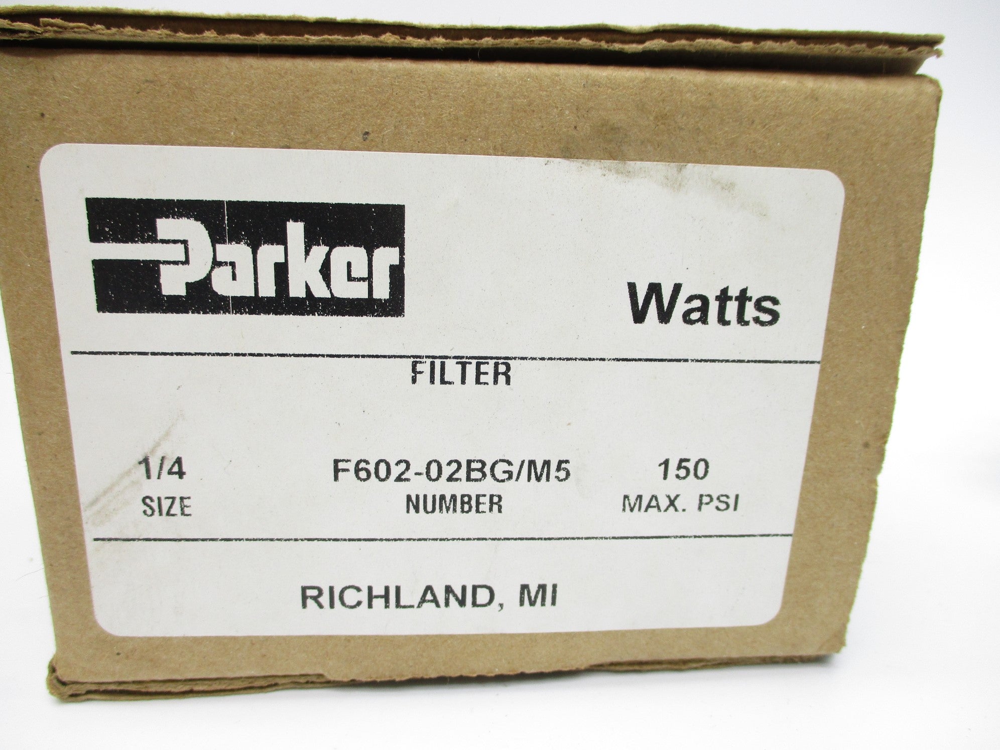 PARKER F602-02BG/M5 150PSI NSMP