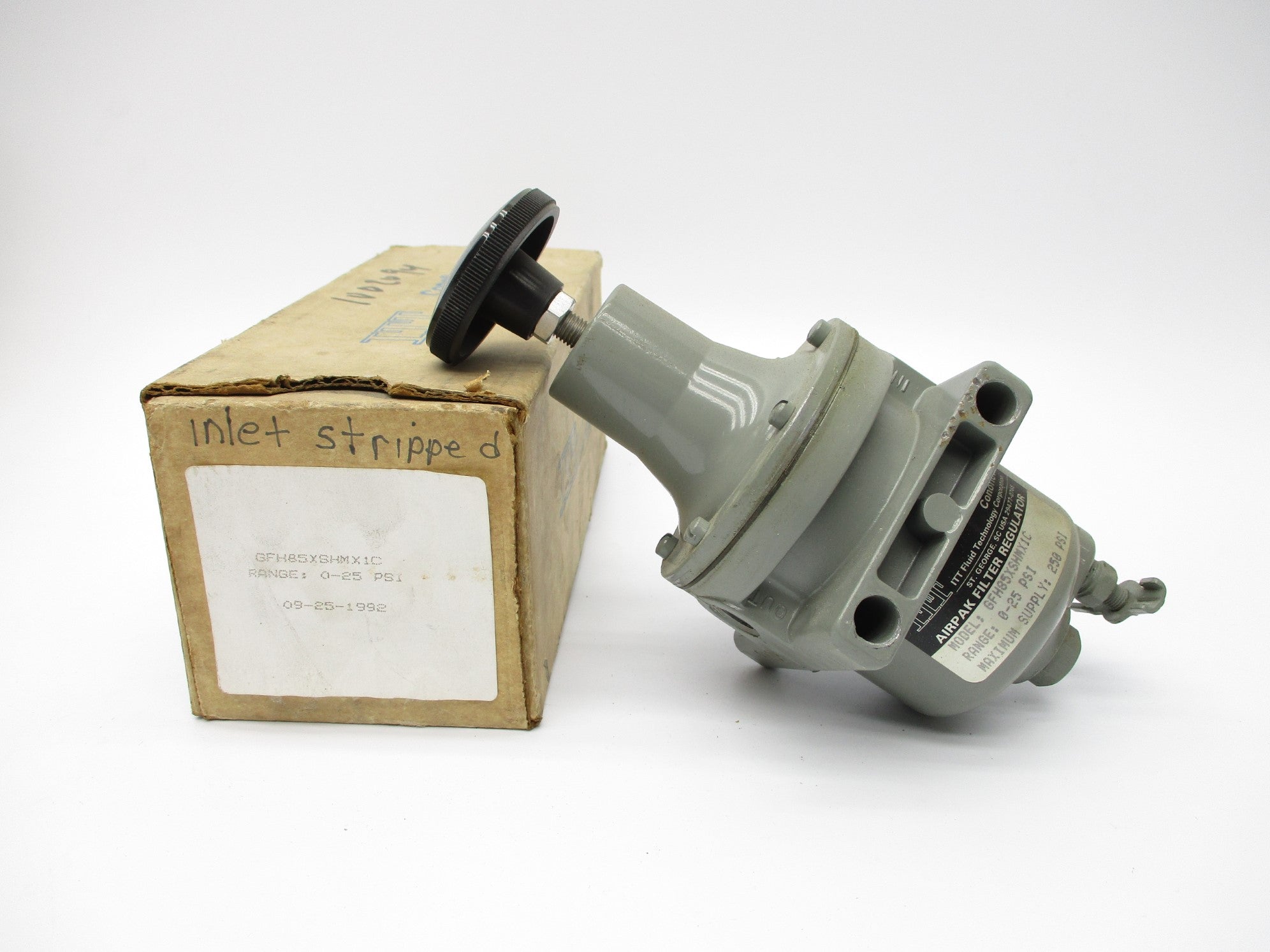 ITT GFH85XSHMX1C 0-25PSI NSMP