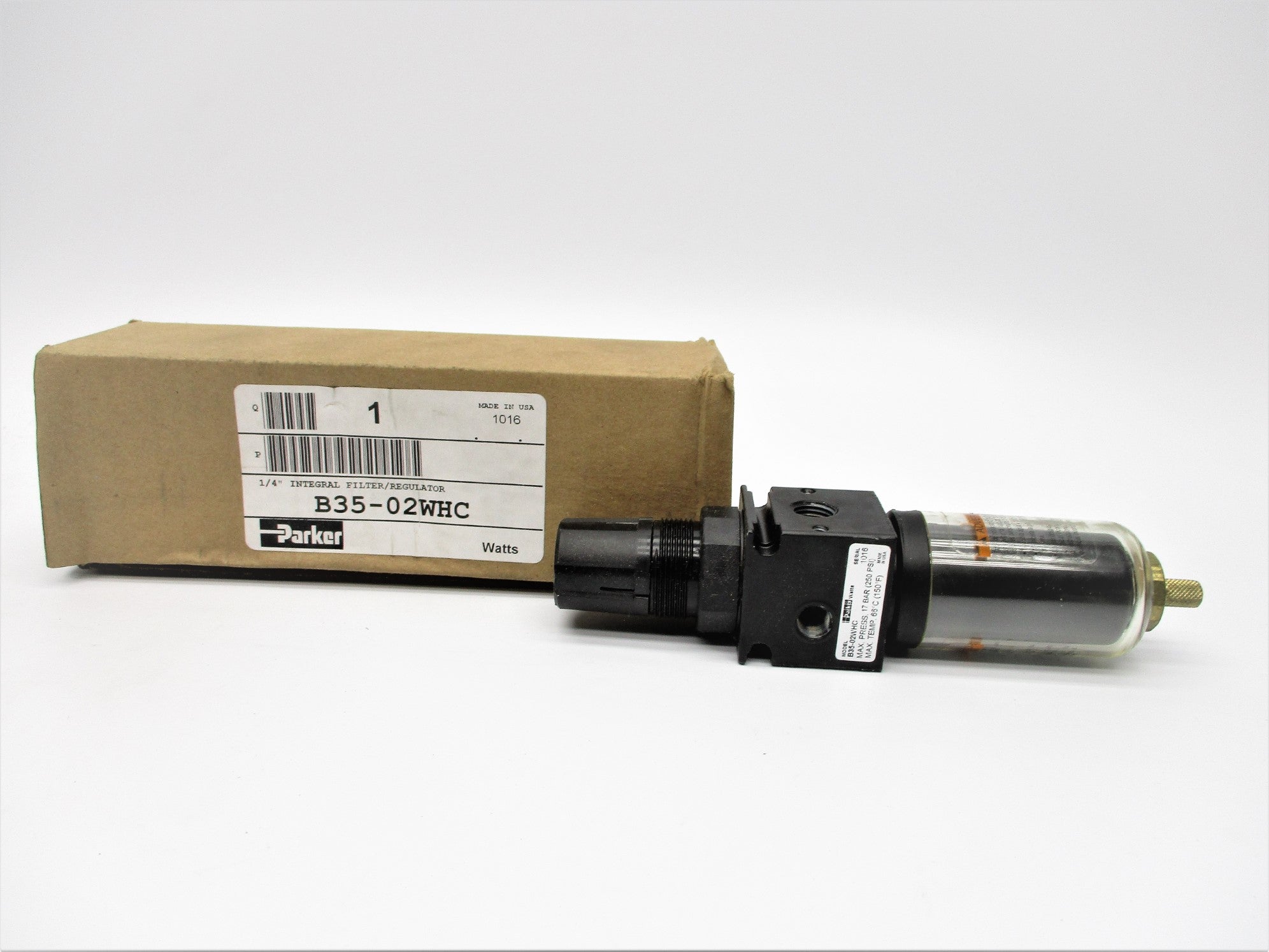 PARKER B35-02WHC 250PSI NSMP