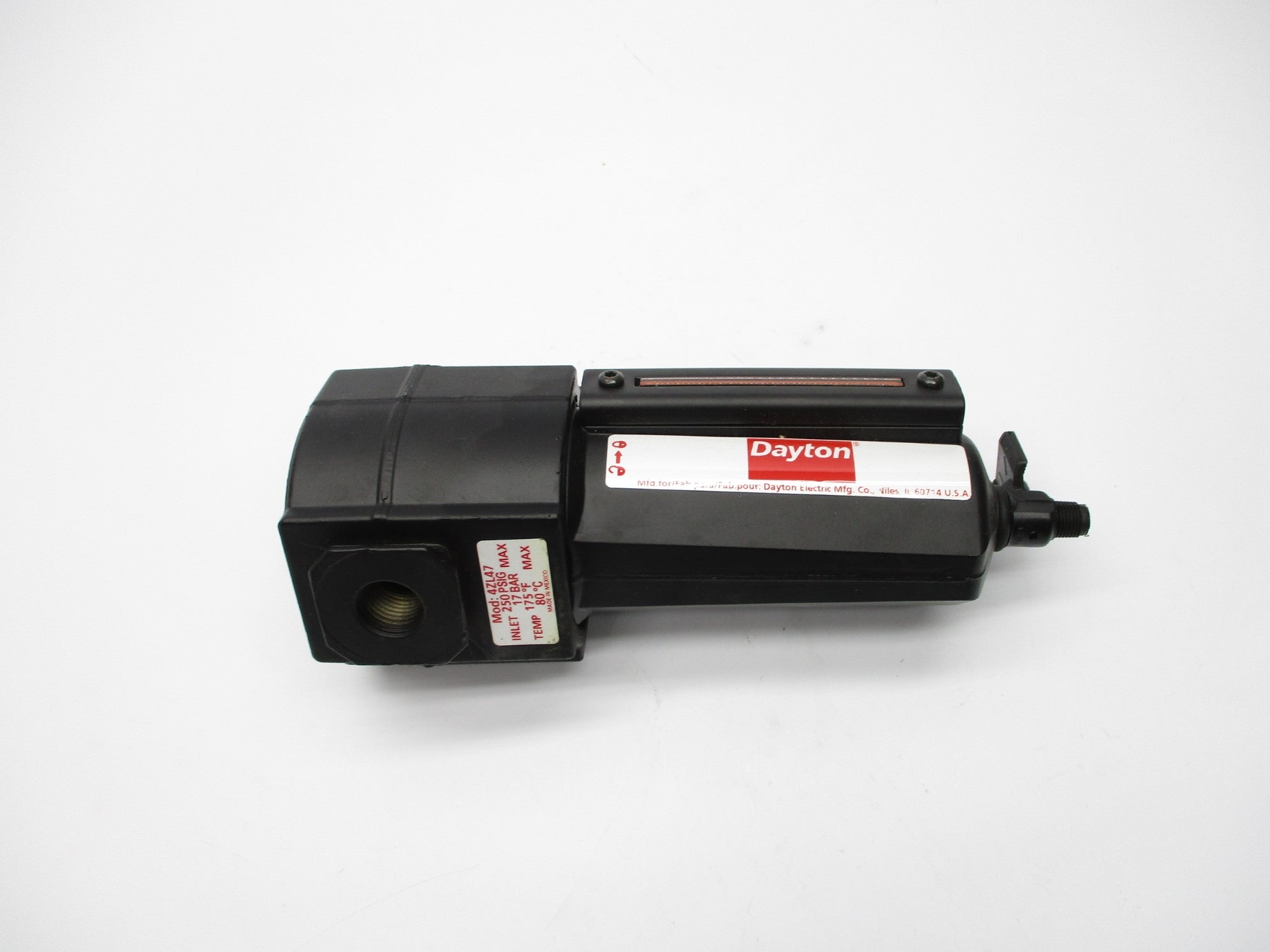 DAYTON 4ZL47 250PSIG NSNP