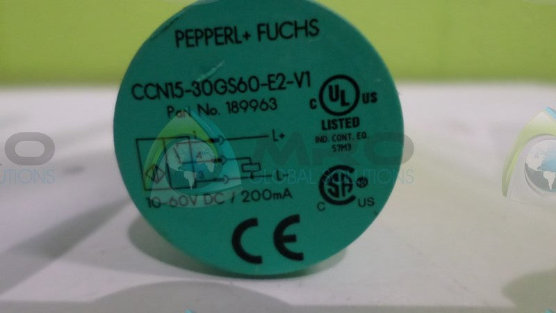 PEPPERL+FUCHS CCN15-30GS60-E2-V1 SENSOR *NEW NO BOX*