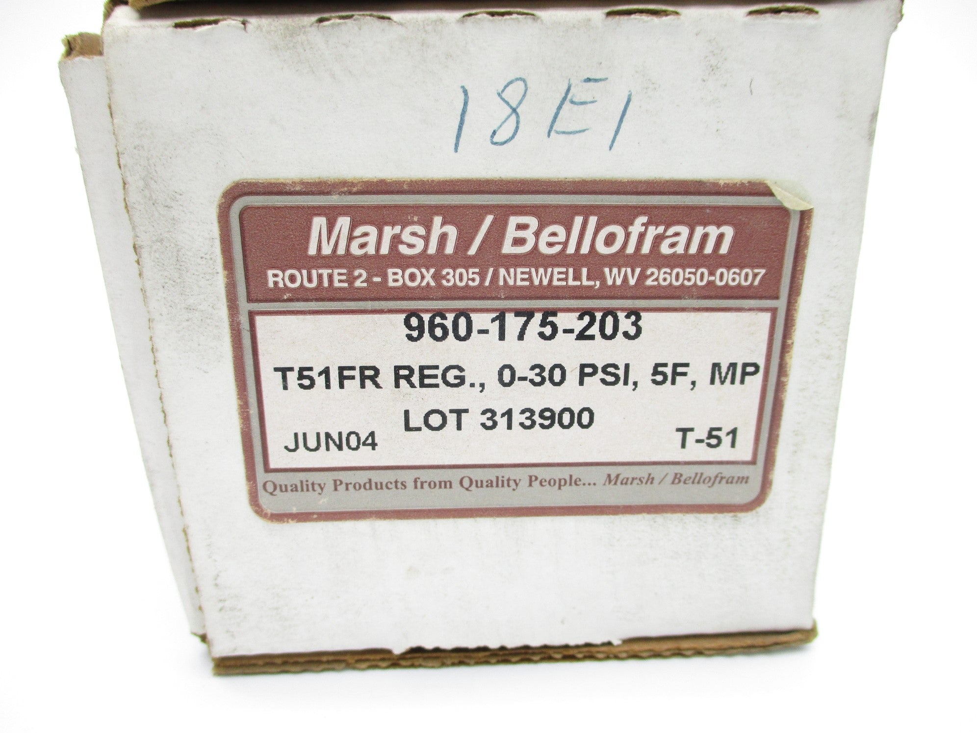 MARSH/BELLOFRAM 960-175-203 0-30PSI NSMP