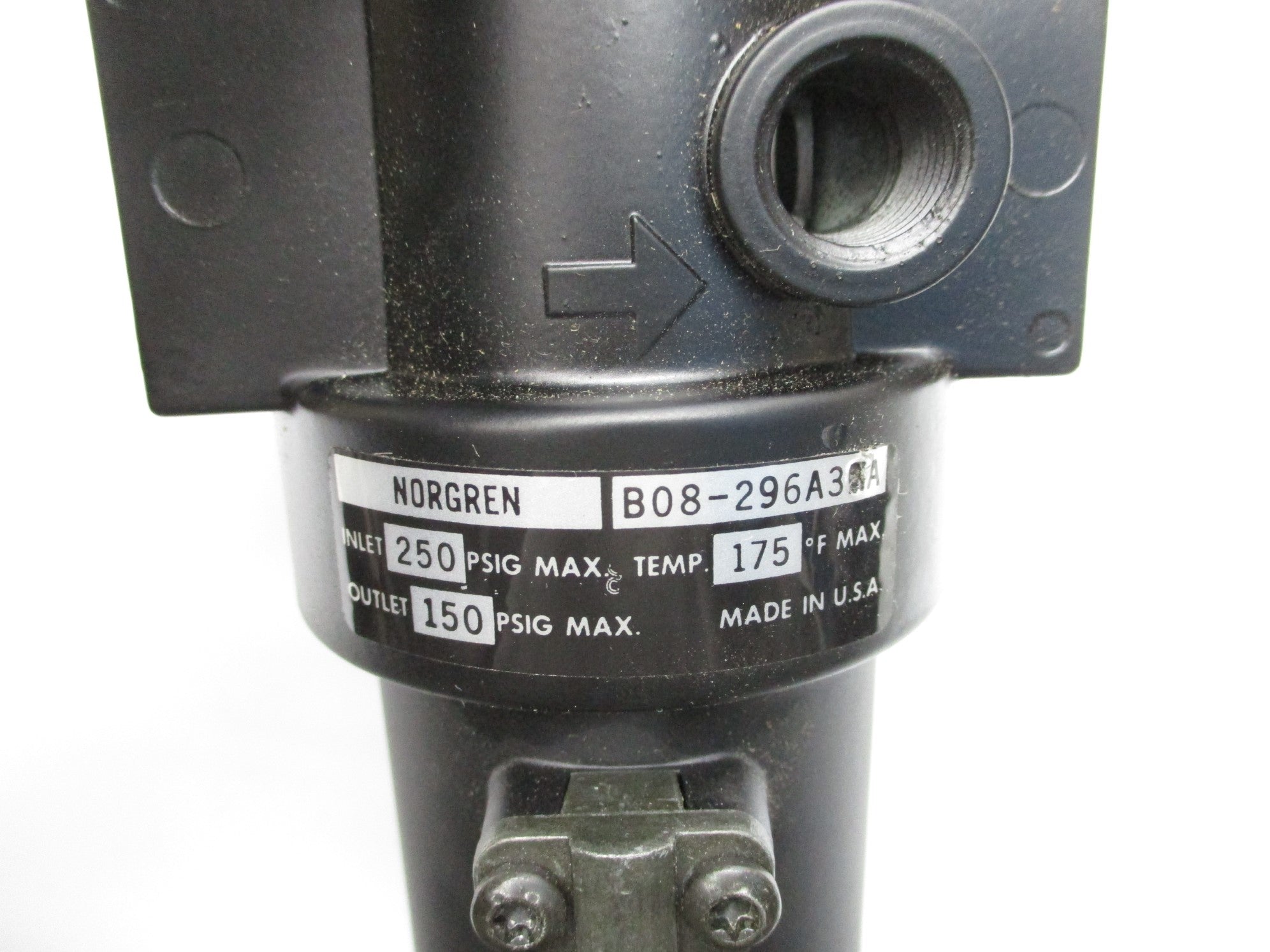 NORGREN B08-296A30A 250PSIG NSNP