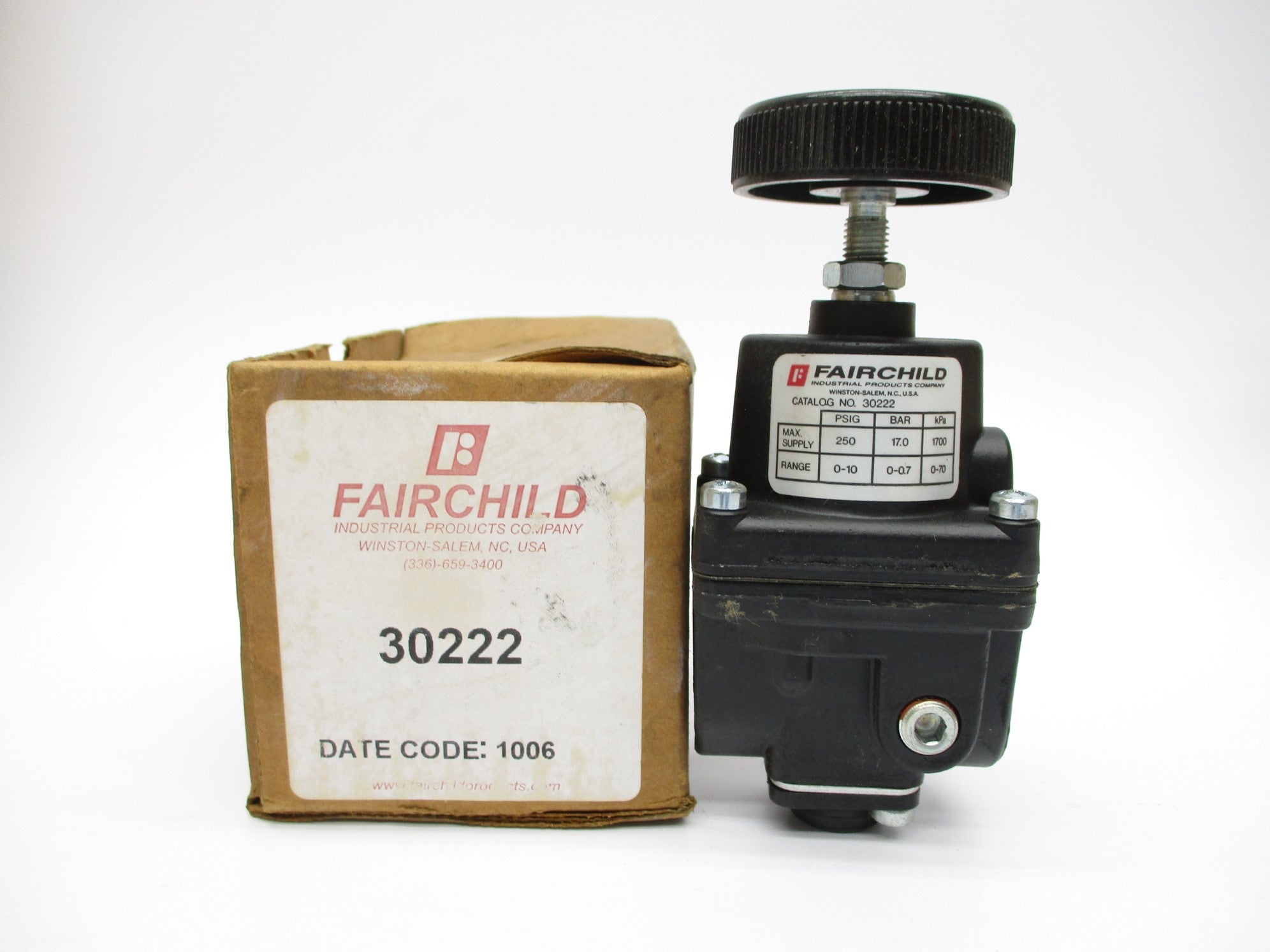 FAIRCHILD 30222 0-10PSIG NSMP