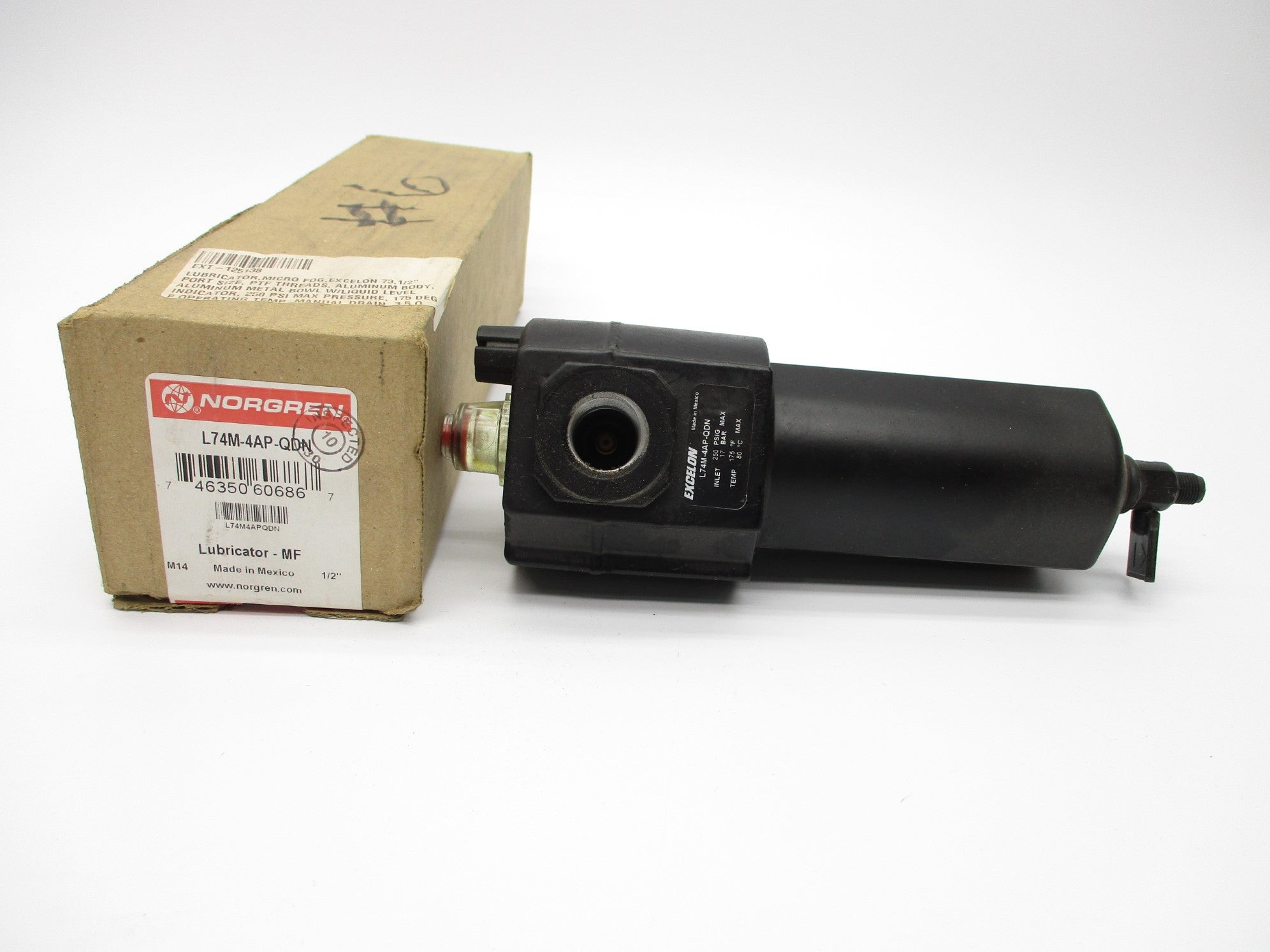 NORGREN L74M-4AP-QDN 250PSIG NSMP