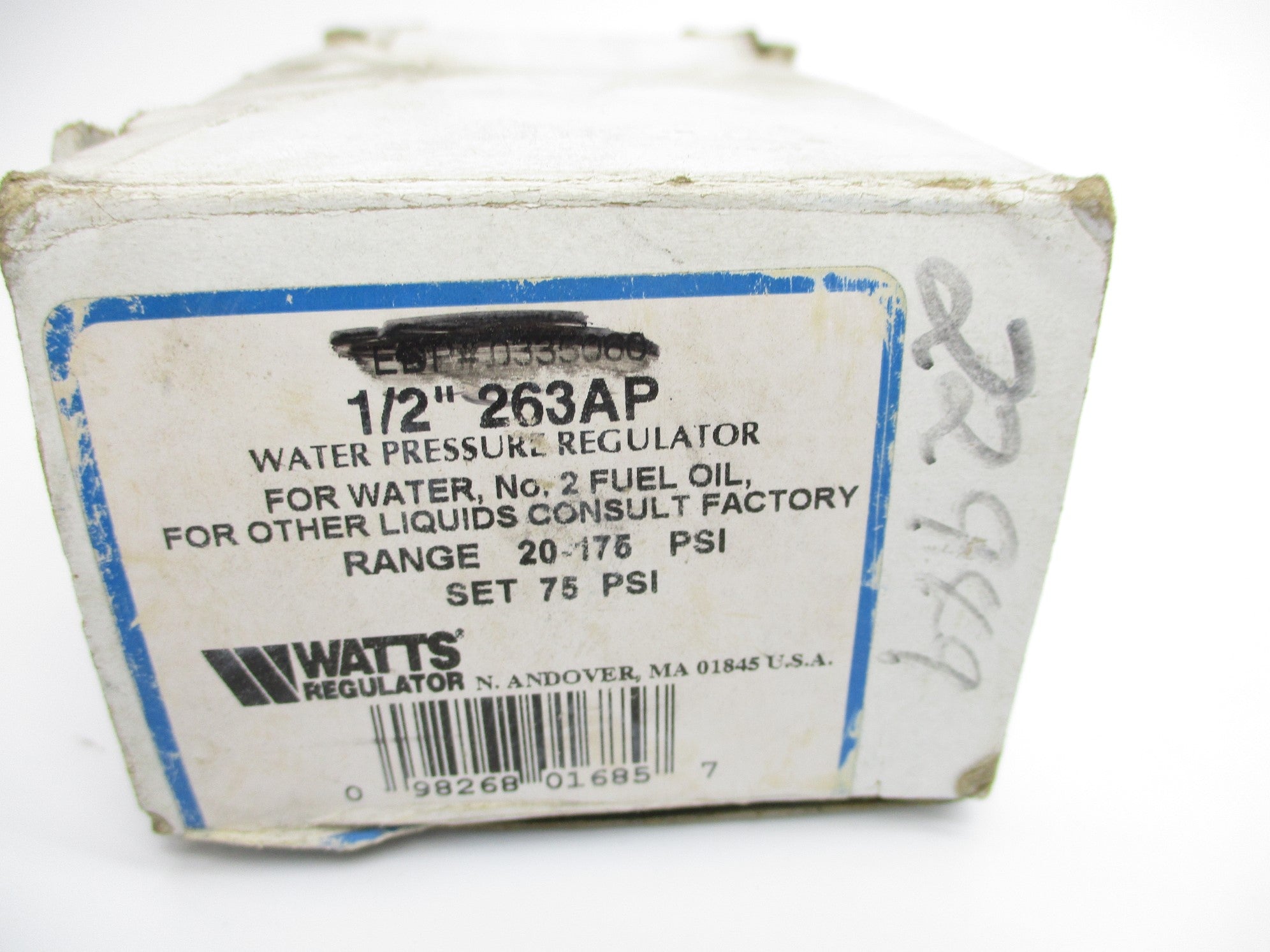 WATTS 1/2-263AP 20-175PSI NSMP