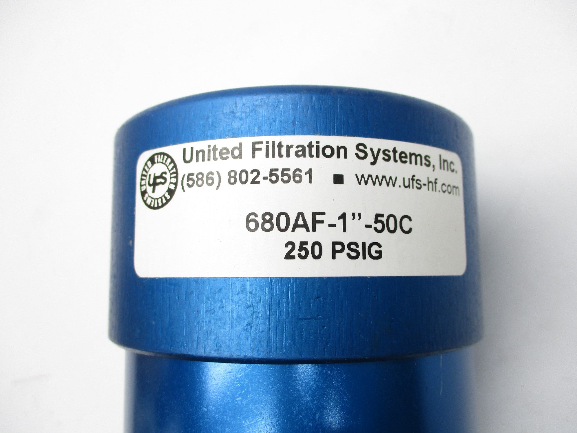 UNITED FILTRATION SYSTEMS 680AF-1"-50C 250PSIG NSNP