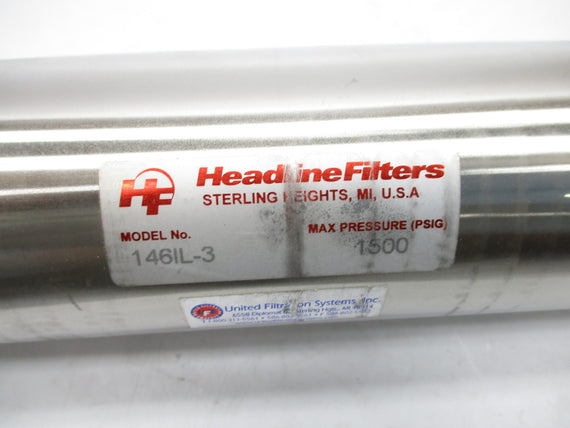 HEADLINE FILTERS 146IL-3 1500PSIG NSNP