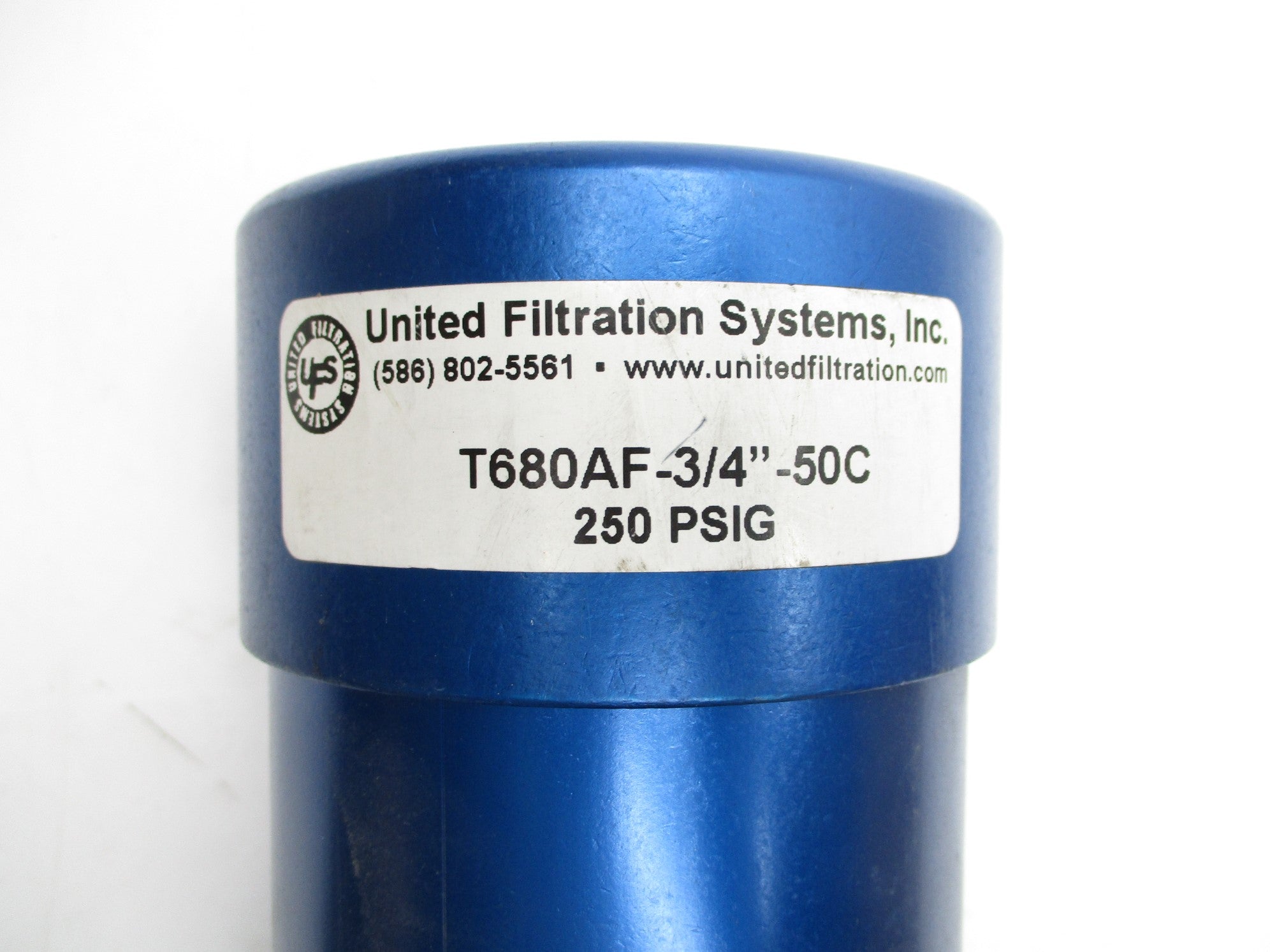 UNITED FILTRATION SYSTEMS T680AF-3/4"-50C 250PSIG NSNP