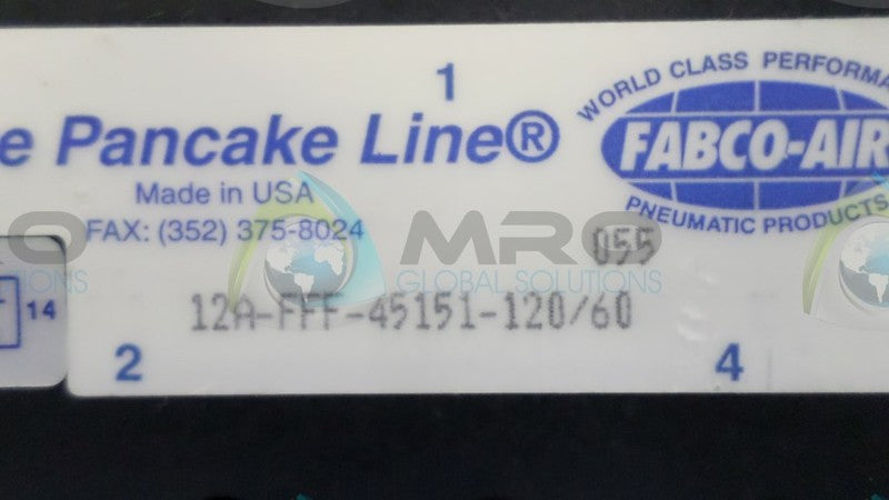 FABCO-AIR 12A-FFF-45151-120/60  NSNP
