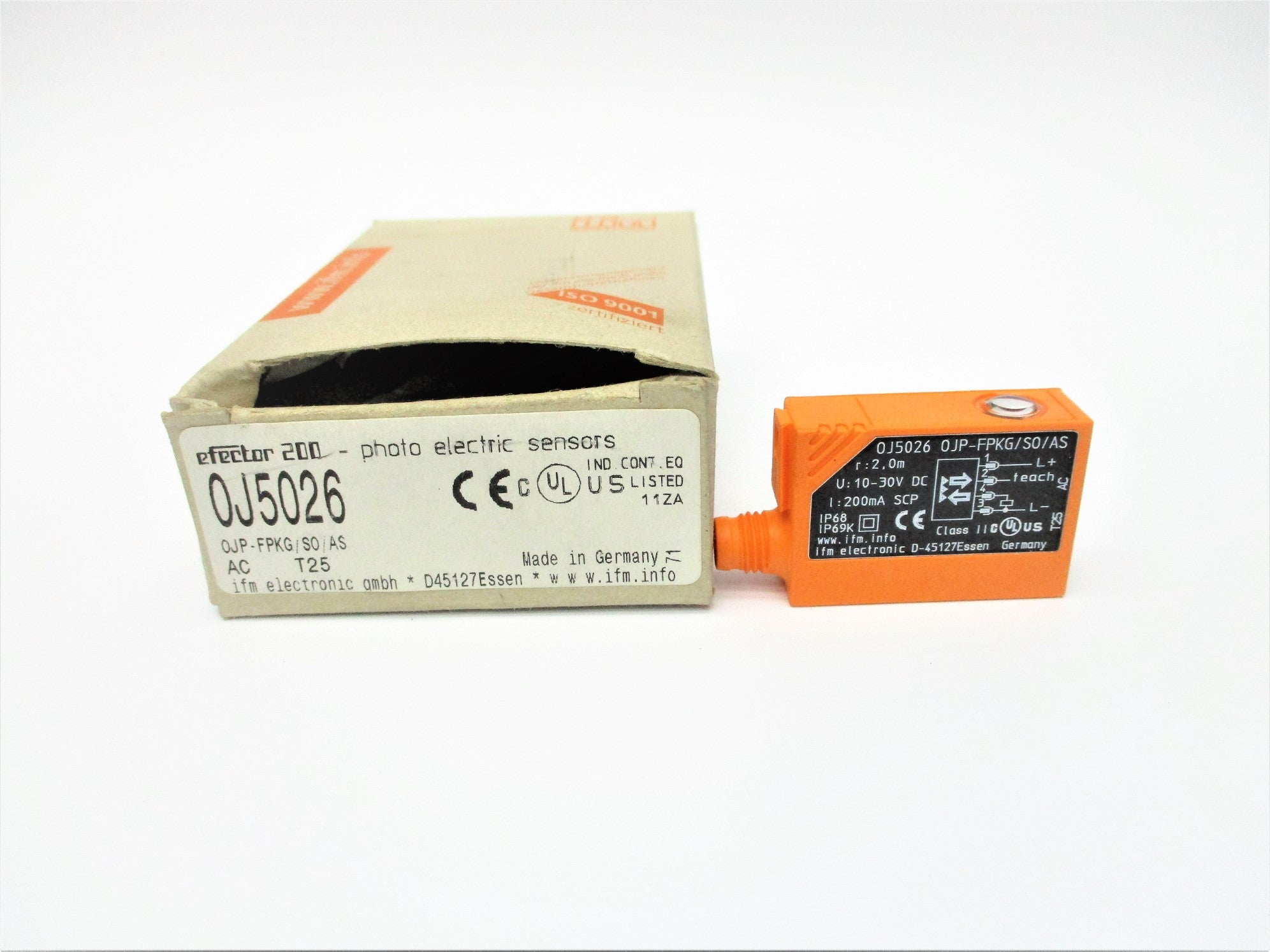 IFM EFECTOR OJ5026 OJP-FPKG/SO/AS NSMP