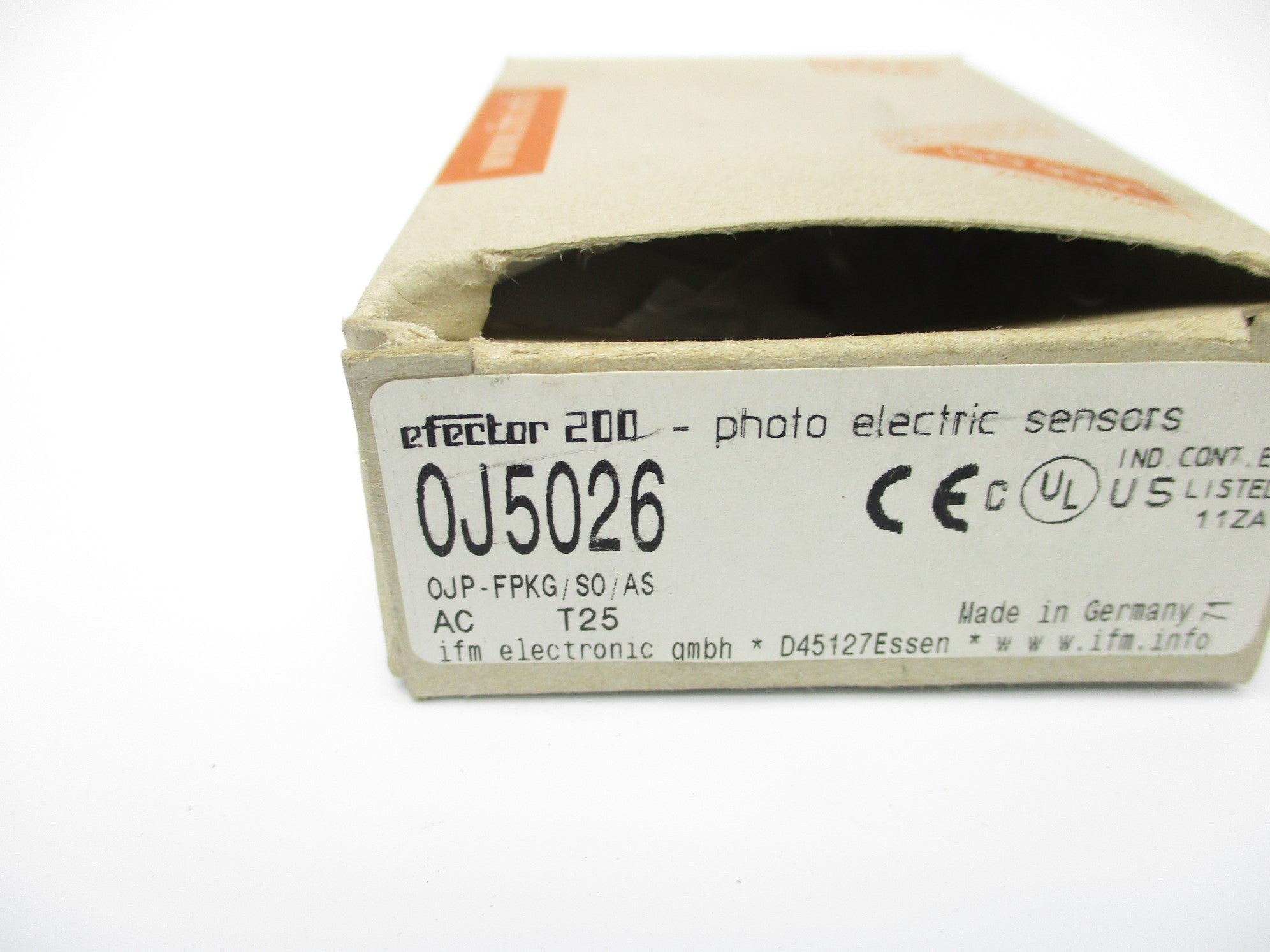 IFM EFECTOR OJ5026 OJP-FPKG/SO/AS NSMP