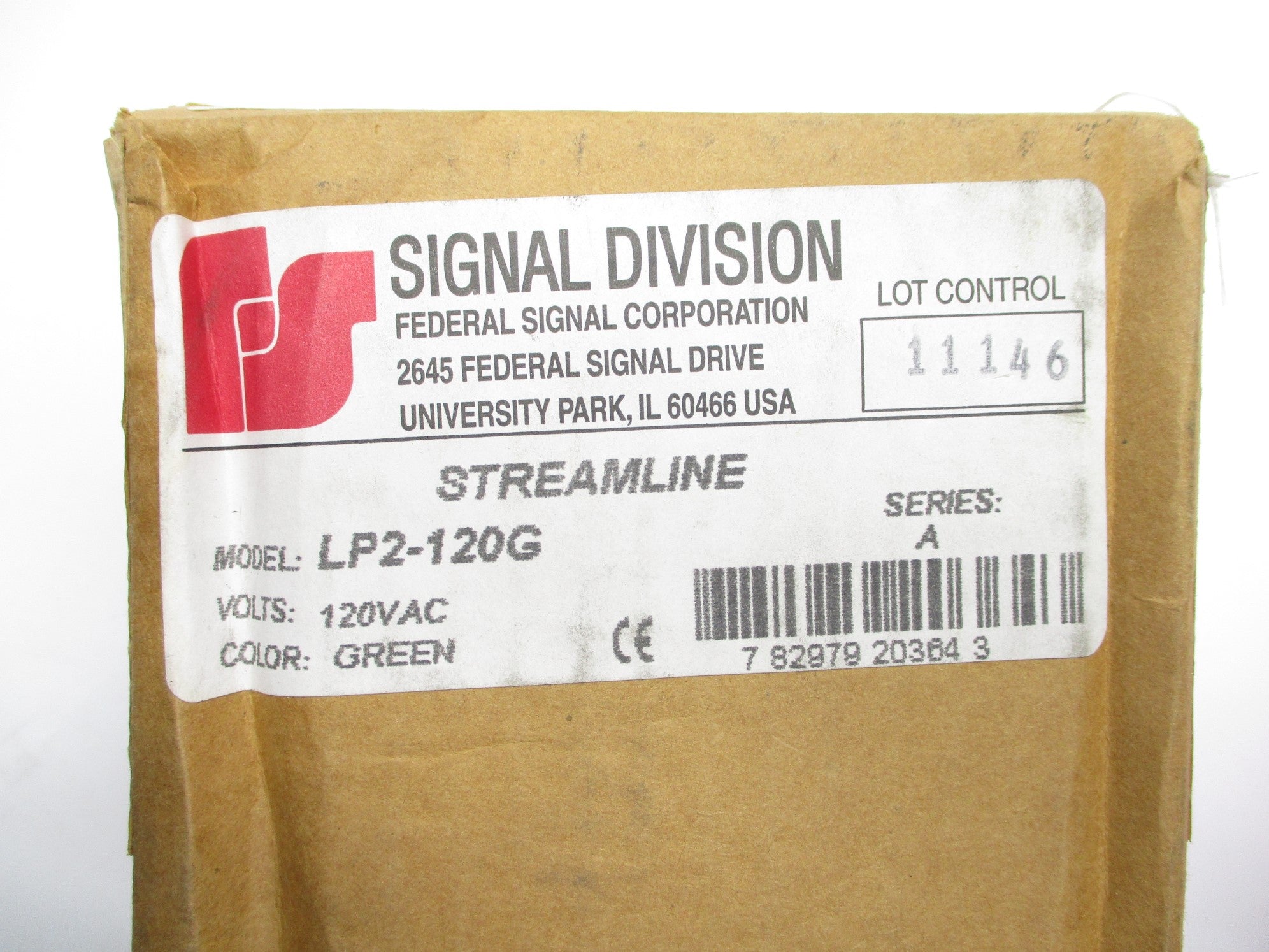 FEDERAL SIGNAL LP2-120G SER. A NSMP