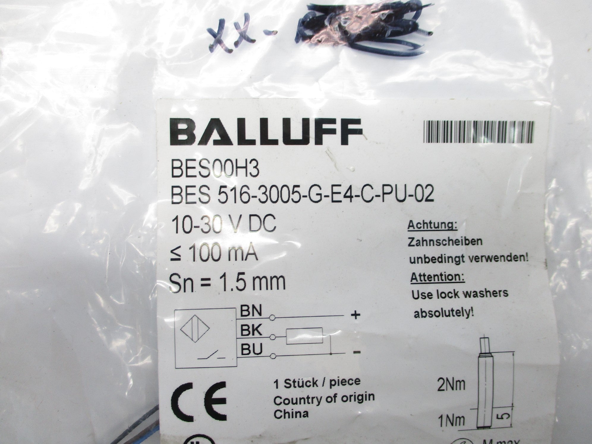 BALLUFF BES516-3005-G-E4-C-PU-02 NSMP