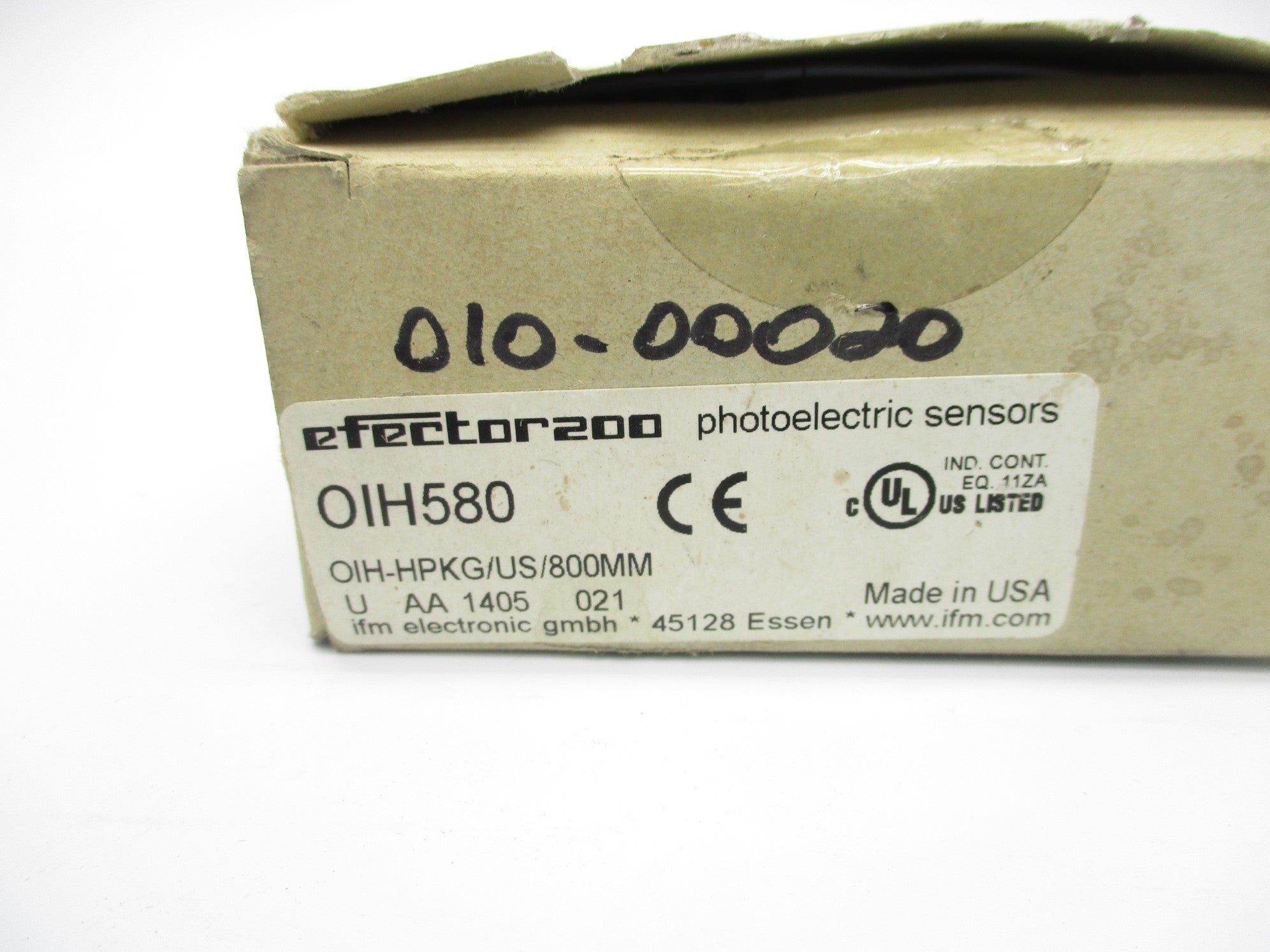 IFM EFECTOR OIH580 OIH-HPKG/US/800MM NSMP
