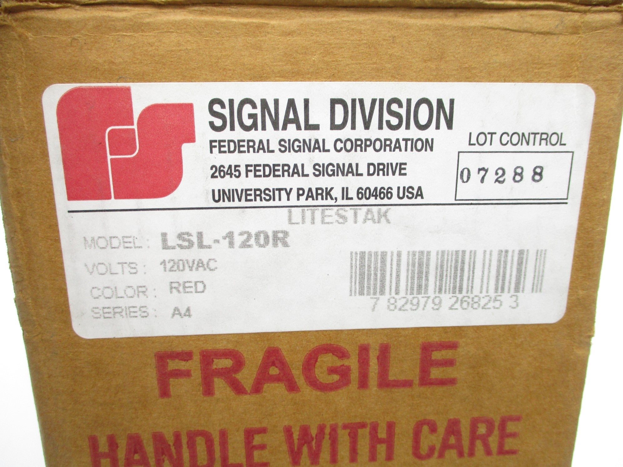 INDUSTRIAL SPARE PART LSL-120R SER. A4 (AS PICTURED) NSMP
