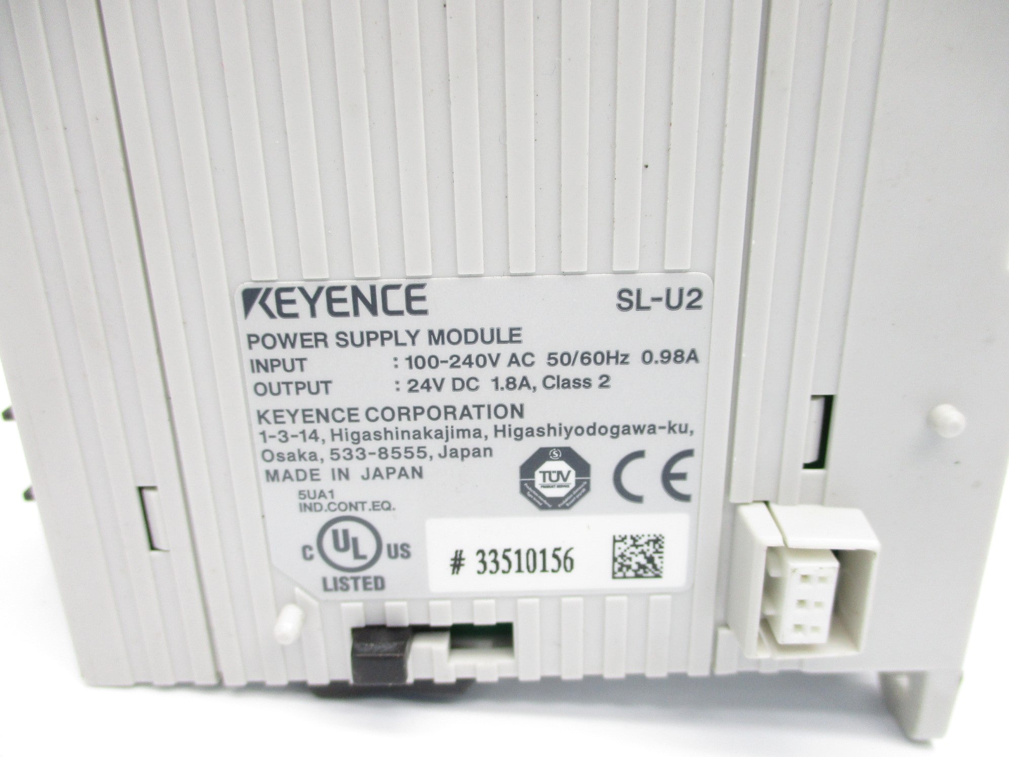 KEYENCE SL-U2 100-240VAC .98A  NSNP