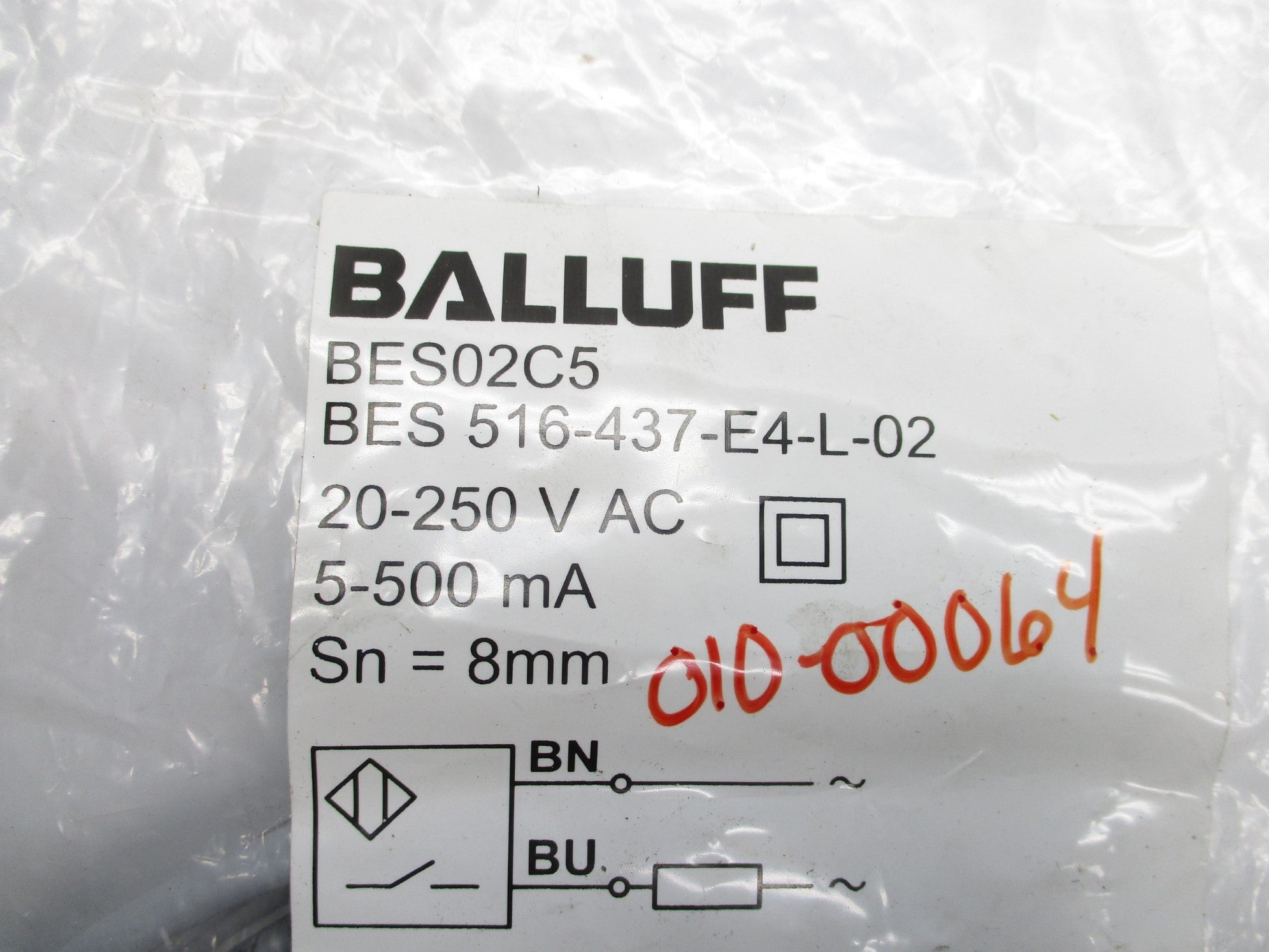 BALLUFF BES516-437-E4-L-02 NSMP
