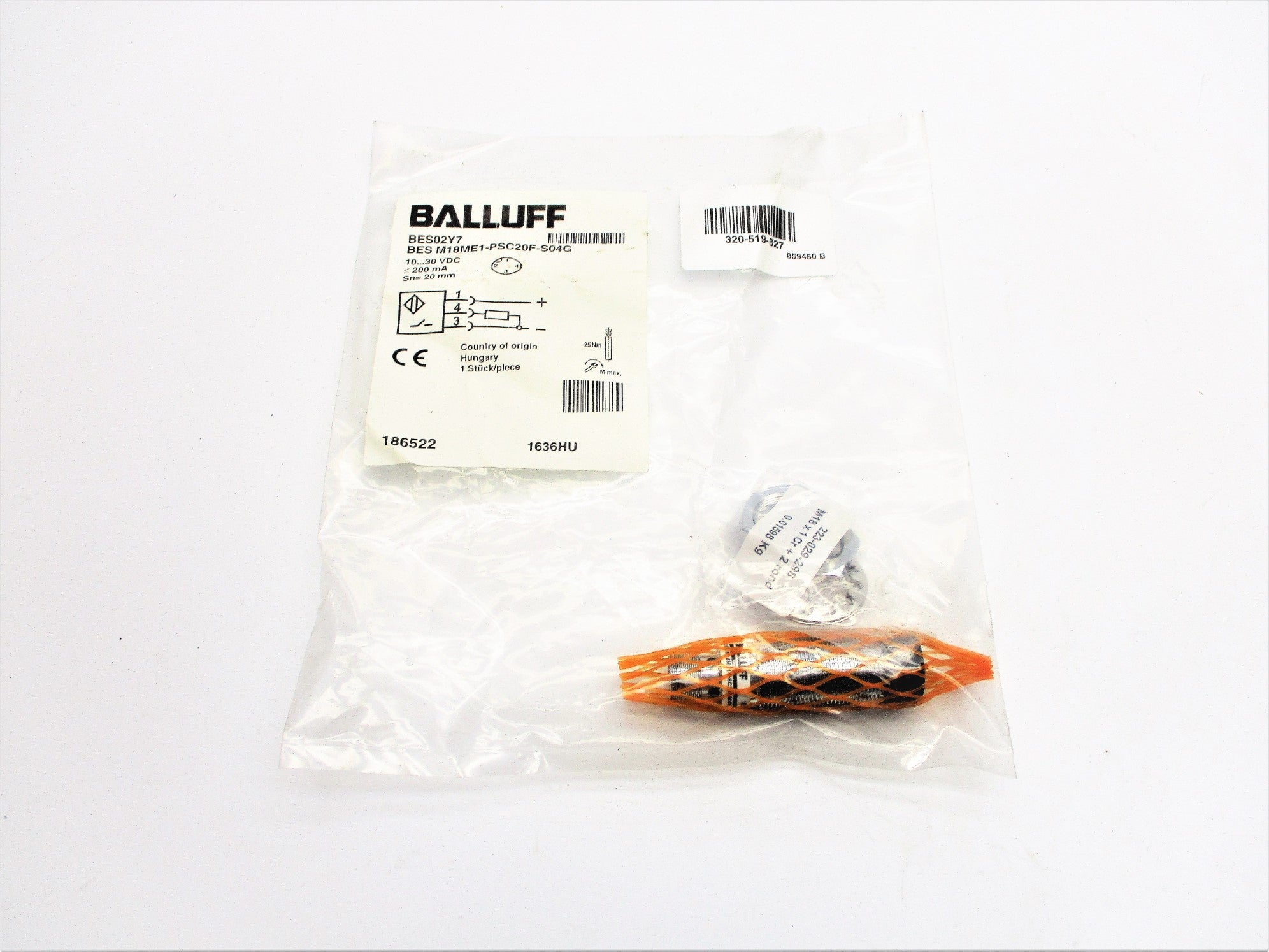 BALLUFF BESM18ME1-PSC20F-S04G 10-30VDC NSMP