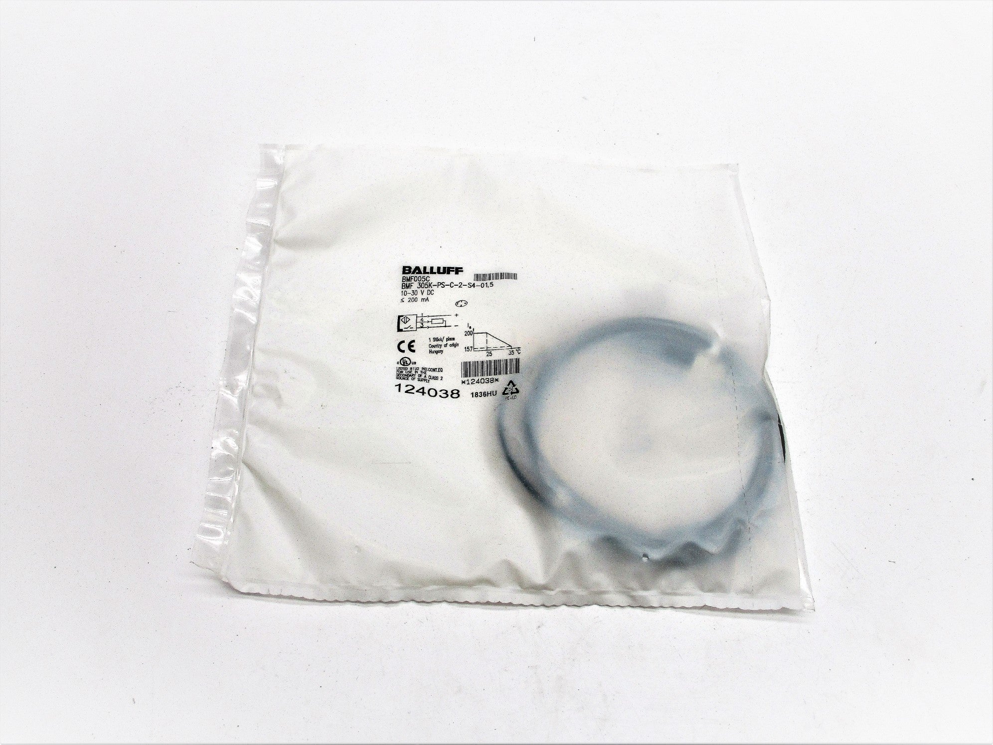 BALLUFF BMF305K-PS-C-2-S4-01,5 NSMP