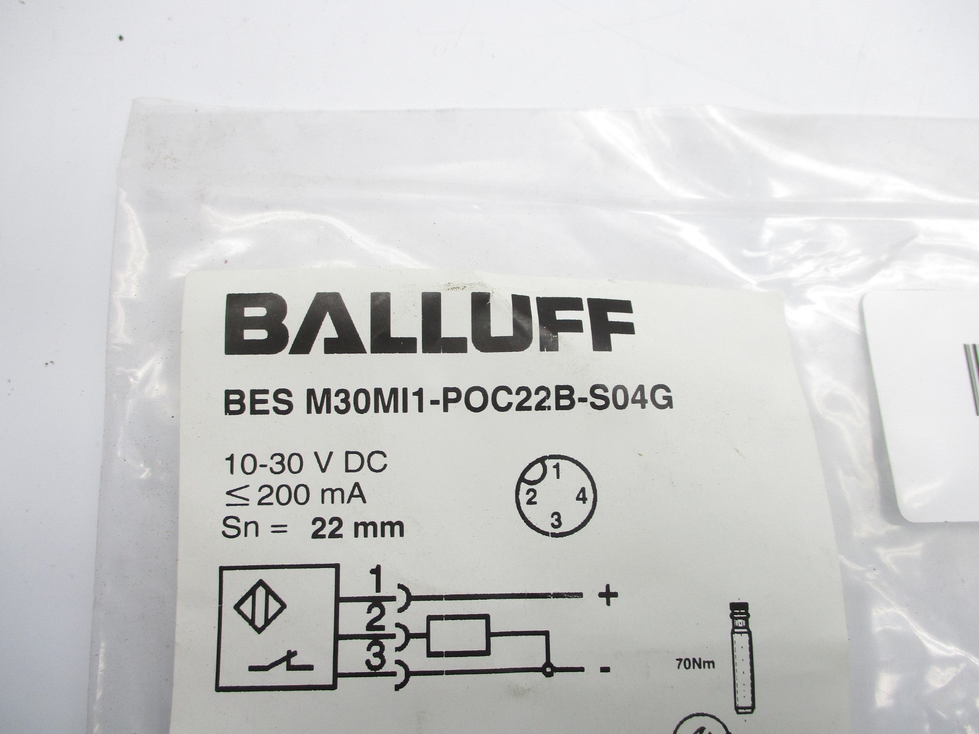 BALLUFF BESM30MI1-POC22B-S04G NSMP