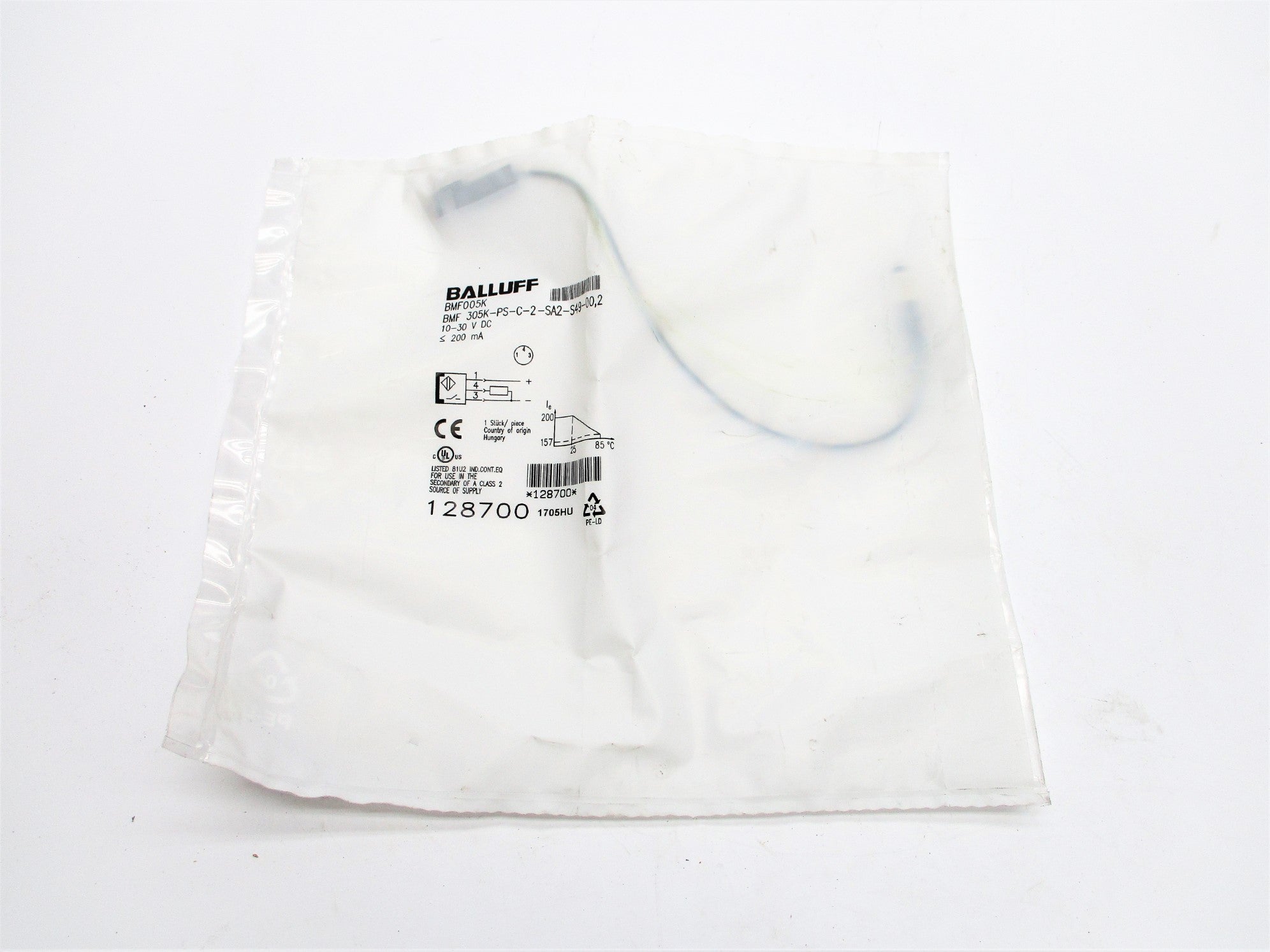 BALLUFF BMF305K-PS-C-2-SA2-S49-00,2 NSMP