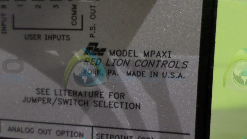 RED LION CONTROLS MPAXI DIGITAL INPUT MODULE *USED*