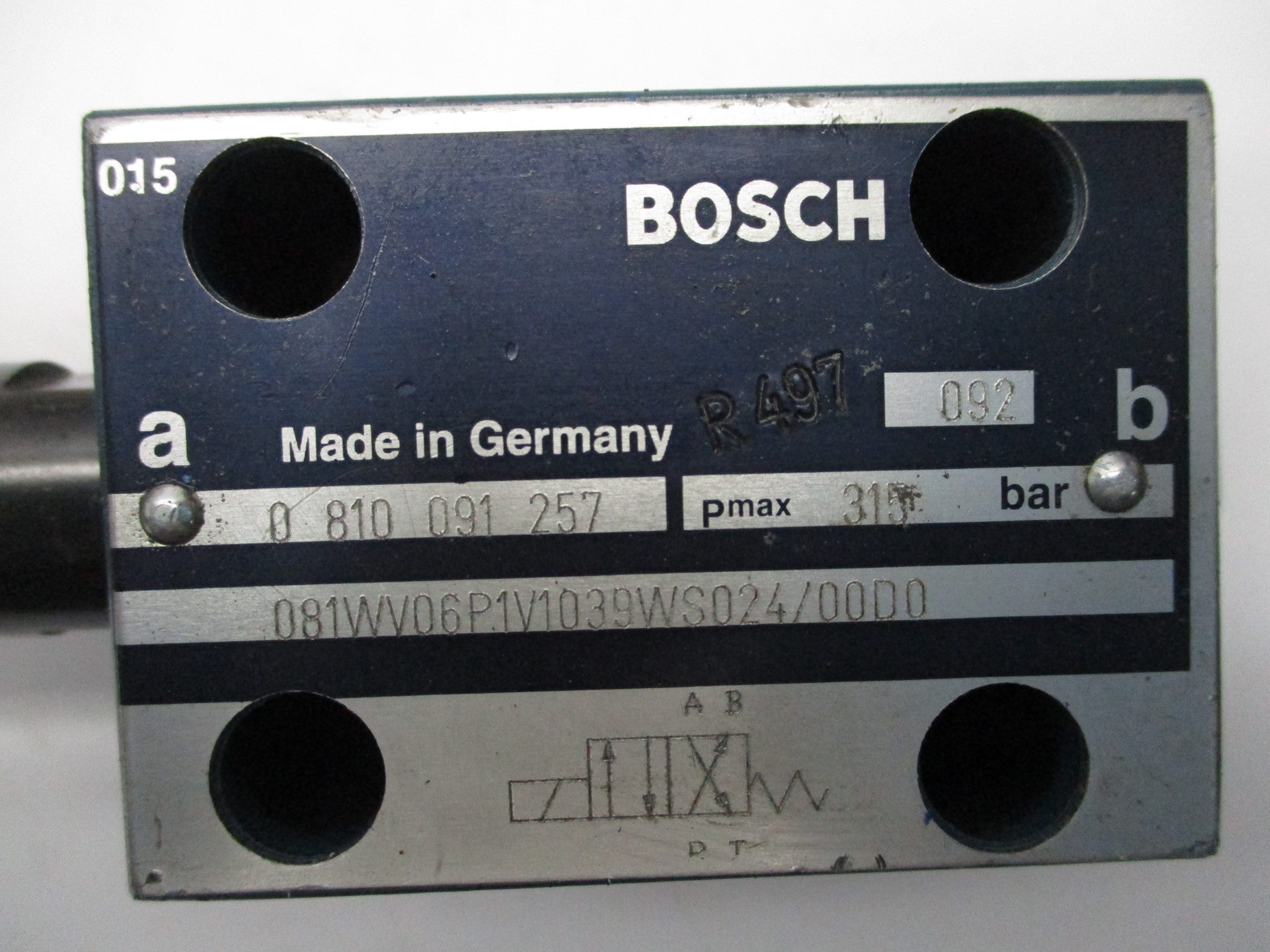 BOSCH 0810091257 081WV06P1V1039WS024/00D0 NSNP