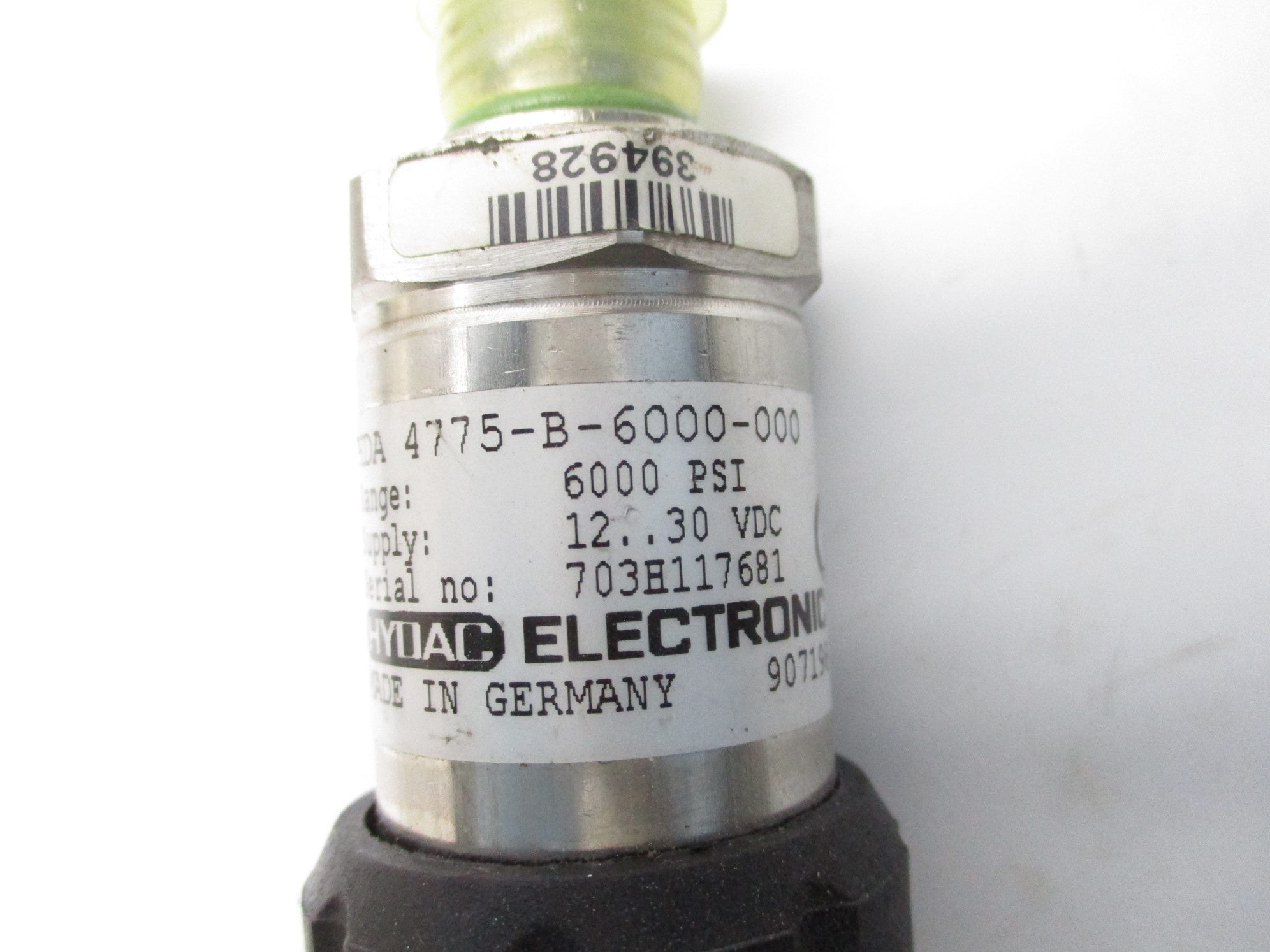HYDAC ELECTRONIC 4775-B-6000-000 907198 6000PSI NSNP